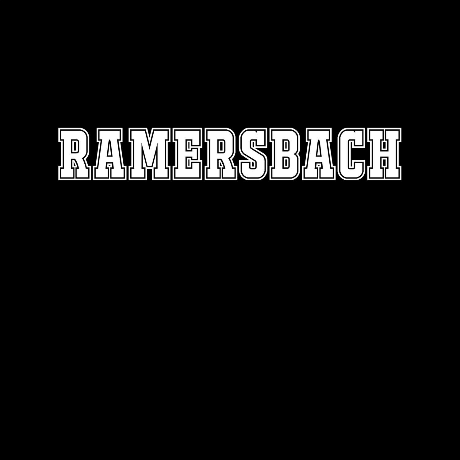 T-Shirt »Classic« für den Ort »Ramersbach«