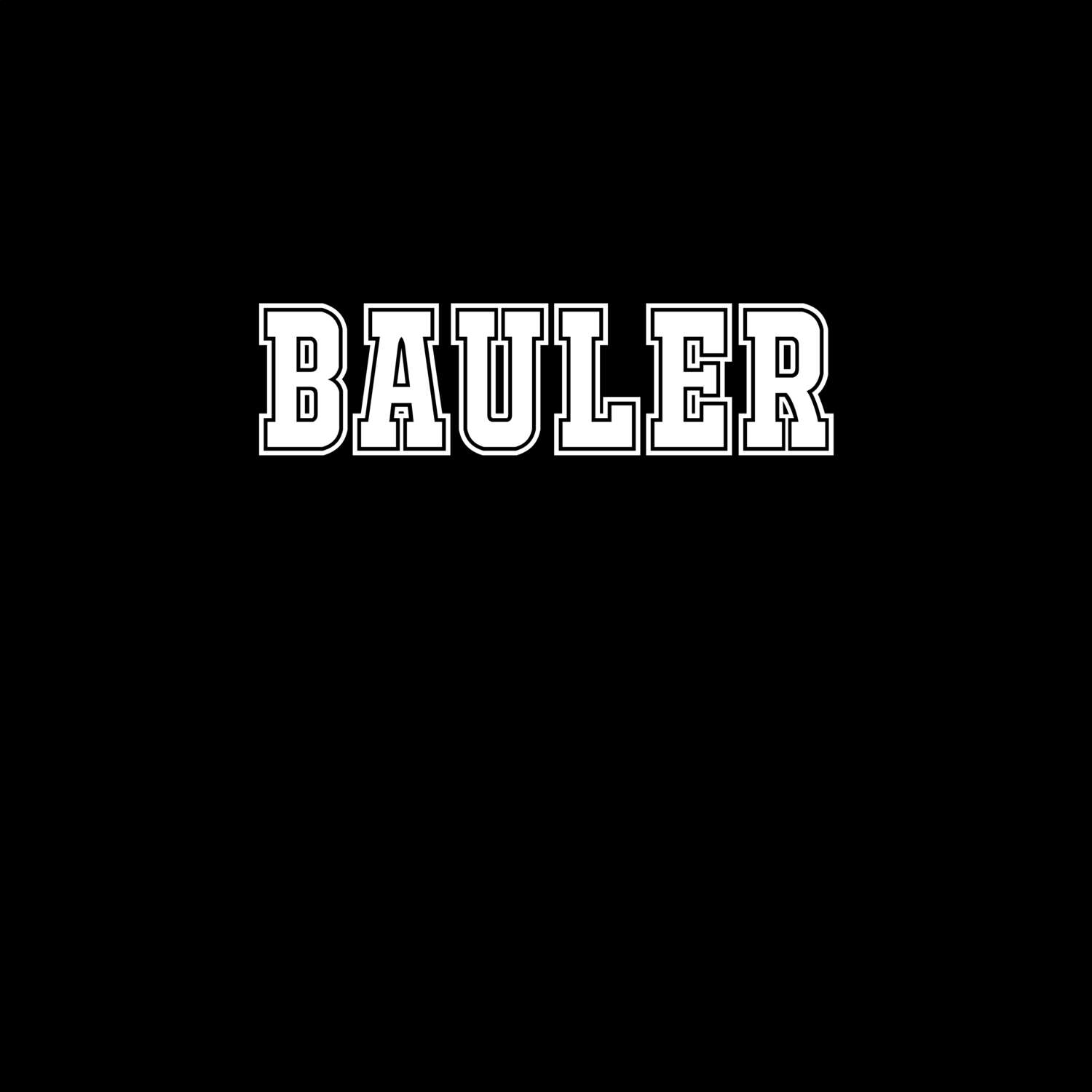 T-Shirt »Classic« für den Ort »Bauler«