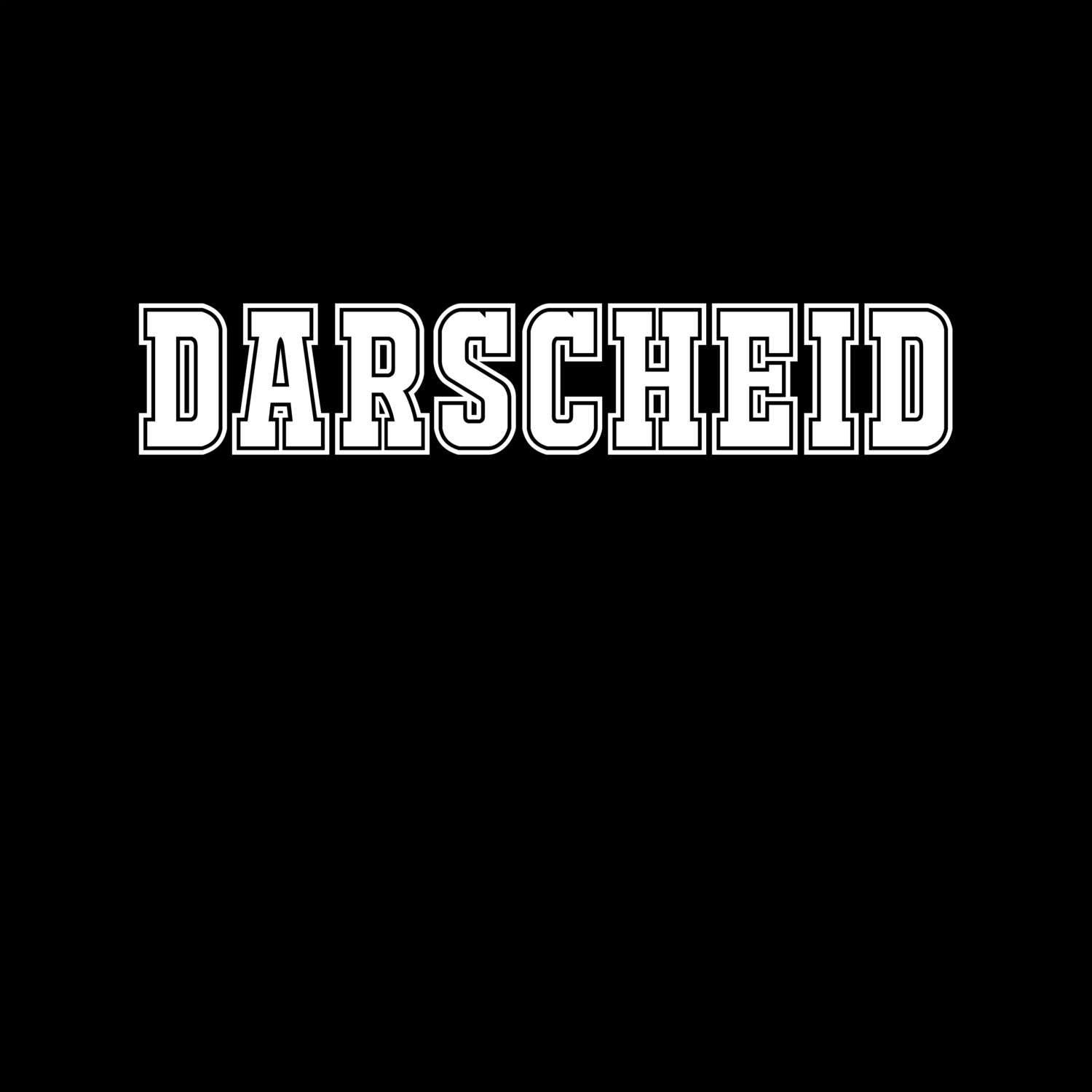 T-Shirt »Classic« für den Ort »Darscheid«