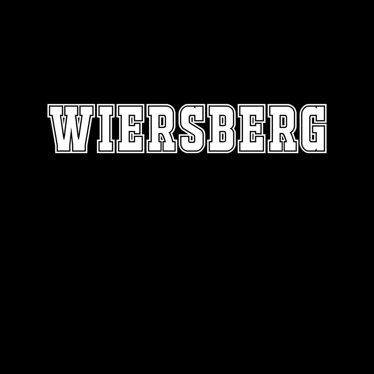 Wiersberg T-Shirt »Classic«