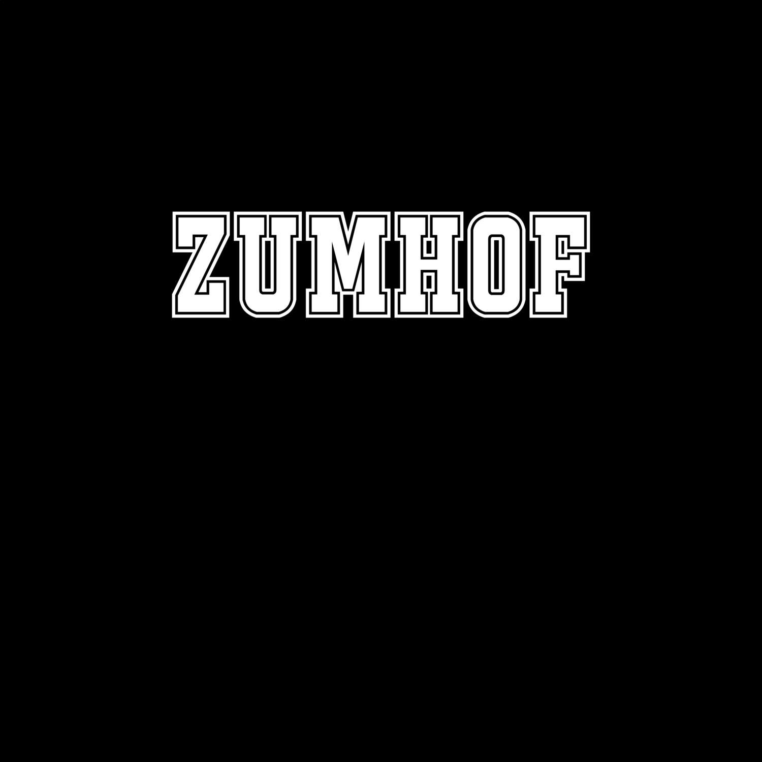 Zumhof T-Shirt »Classic«