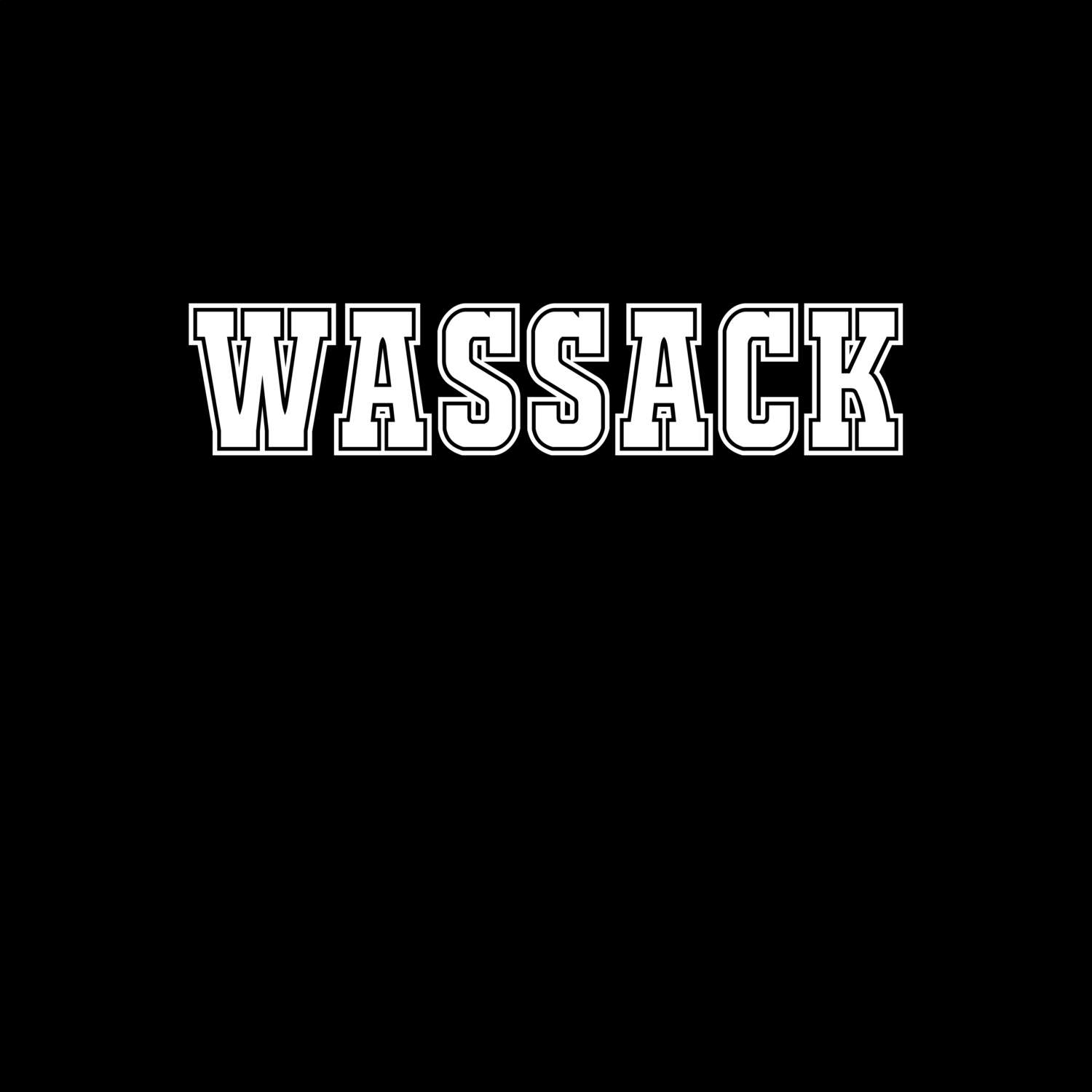 Wassack T-Shirt »Classic«