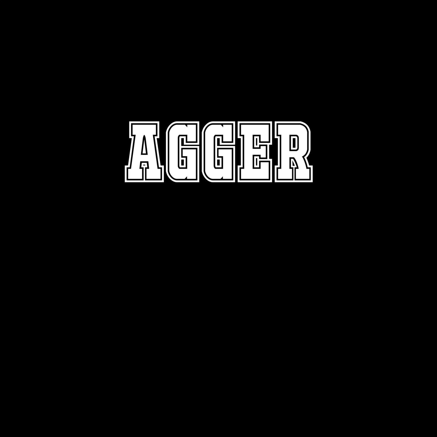 T-Shirt »Classic« für den Ort »Agger«