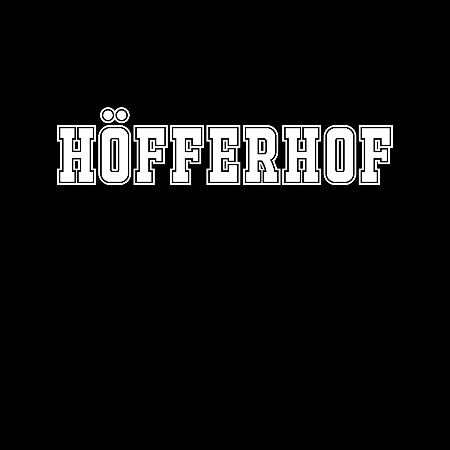 Höfferhof T-Shirt »Classic«