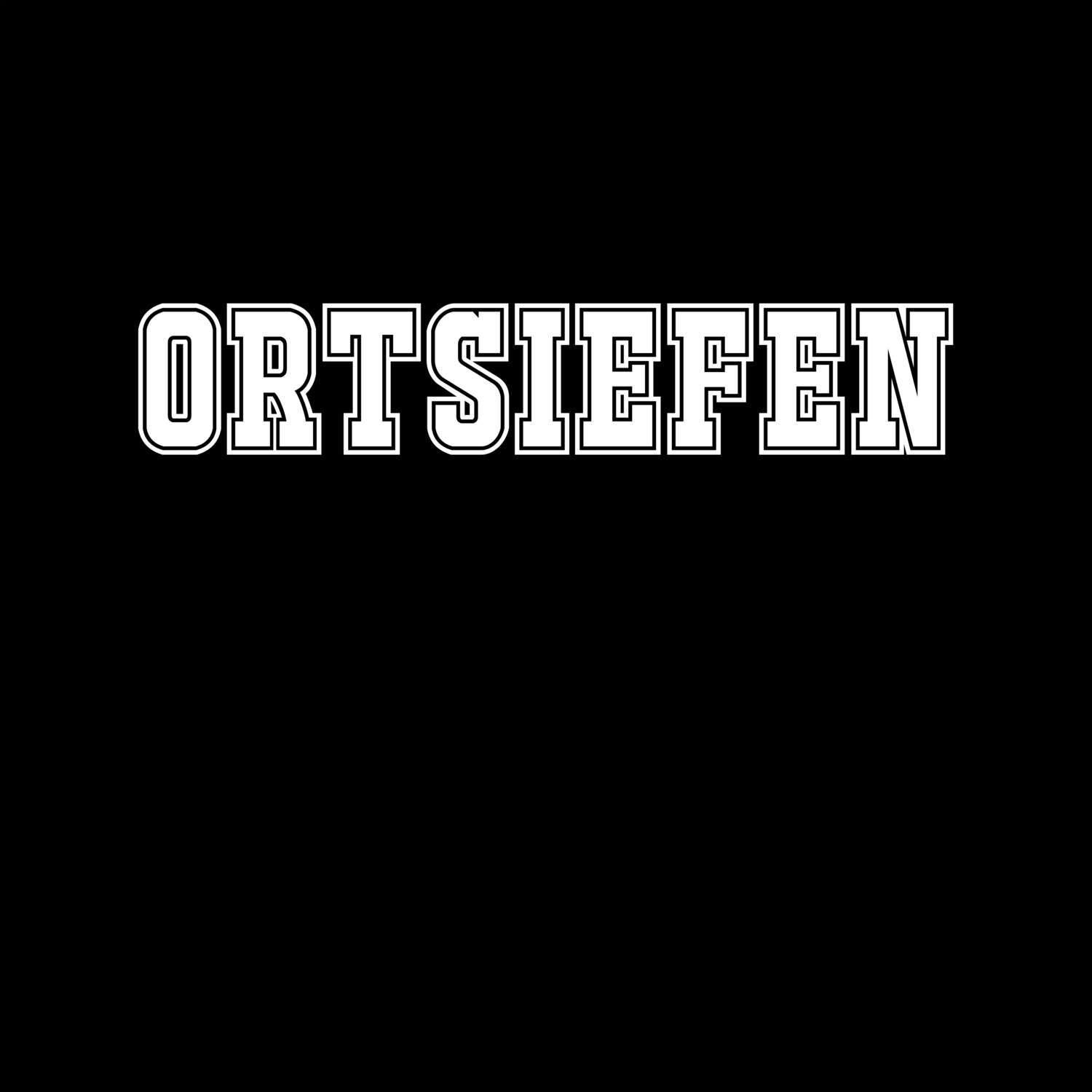Ortsiefen T-Shirt »Classic«