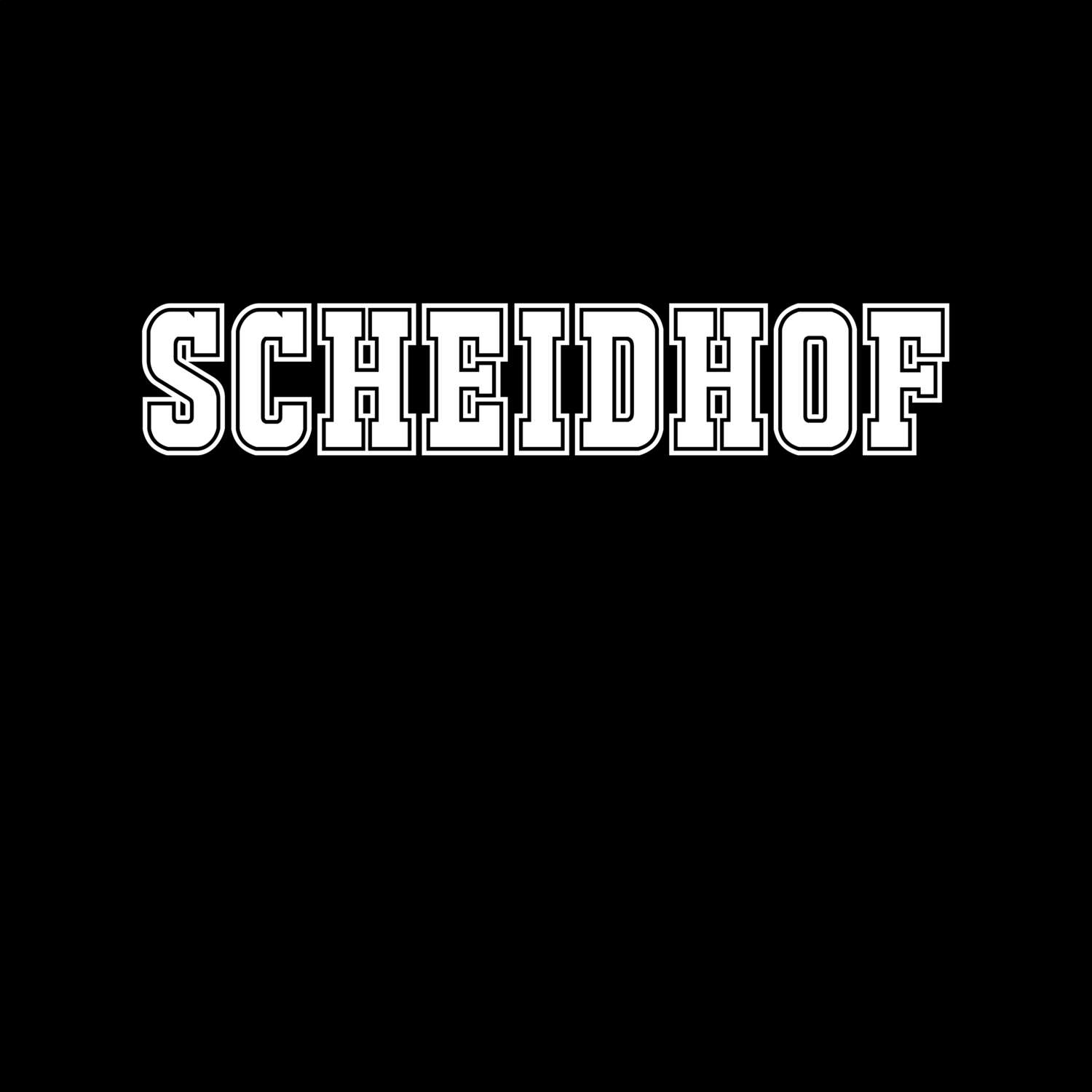 Scheidhof T-Shirt »Classic«