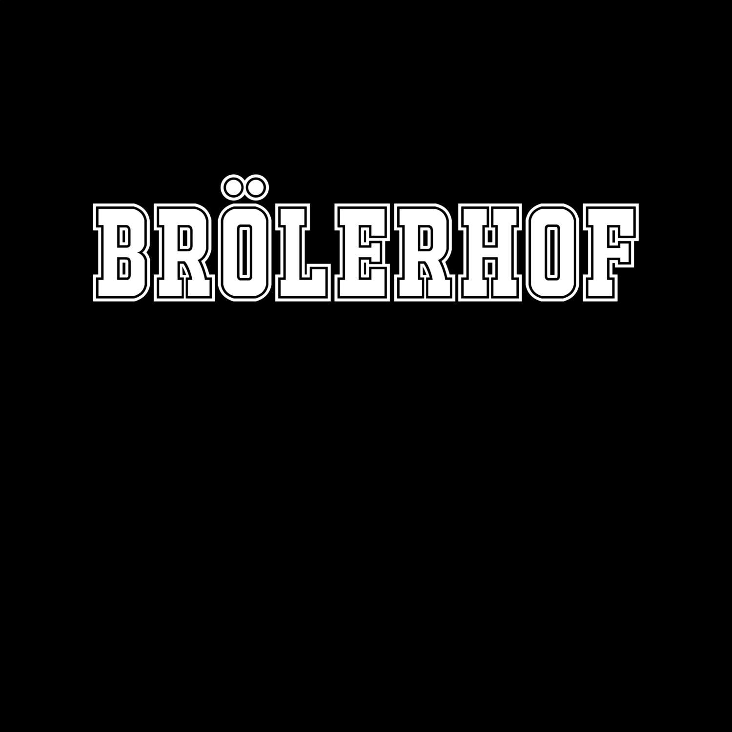 Brölerhof T-Shirt »Classic«