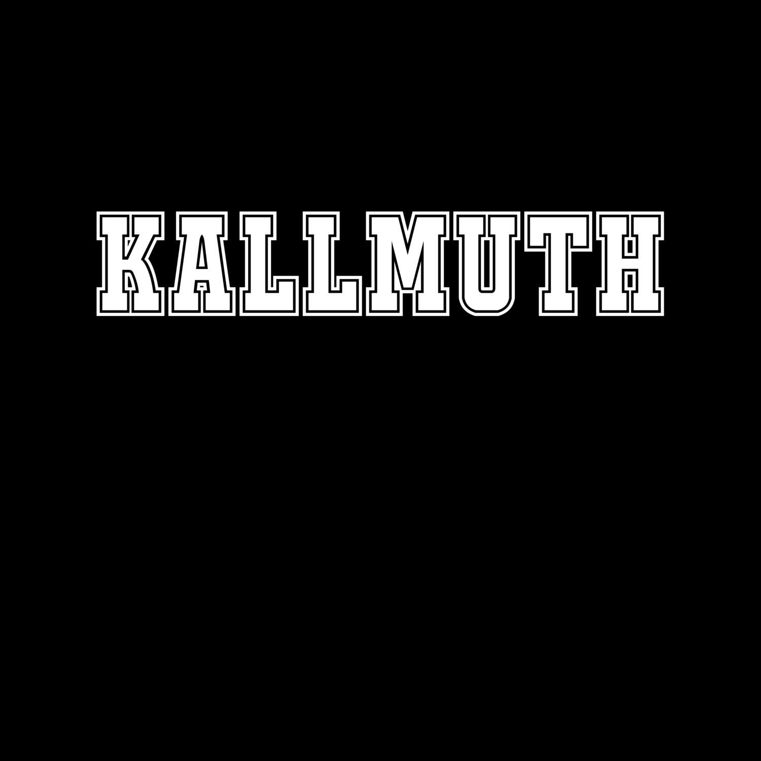 Kallmuth T-Shirt »Classic«
