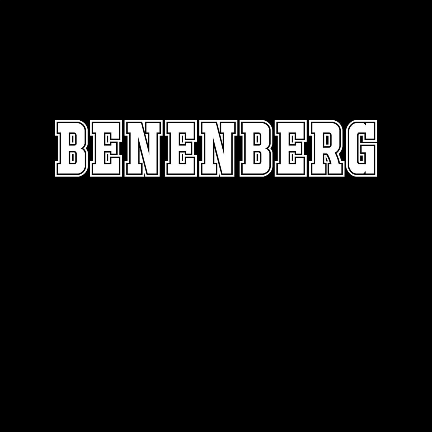 Benenberg T-Shirt »Classic«