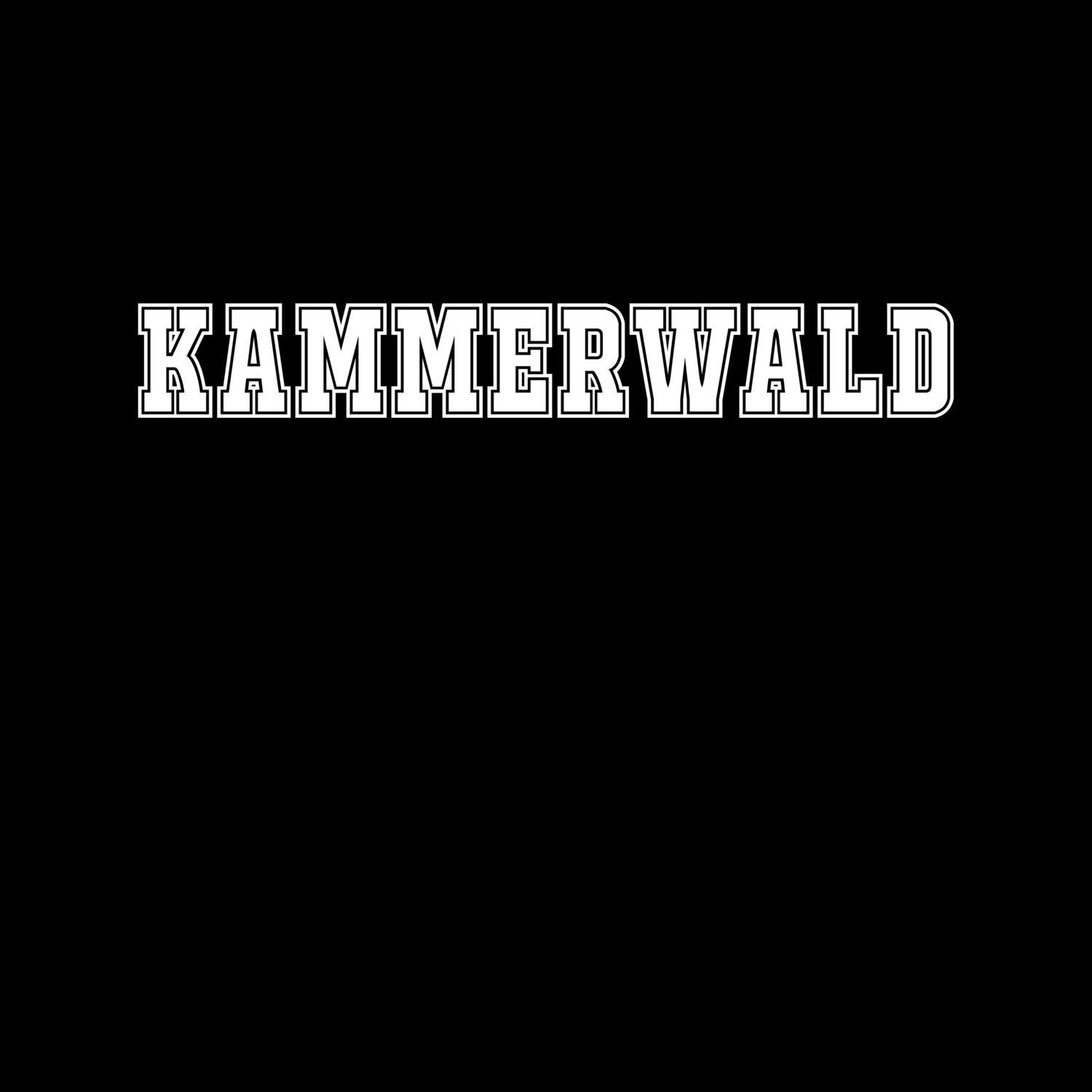 T-Shirt »Classic« für den Ort »Kammerwald«