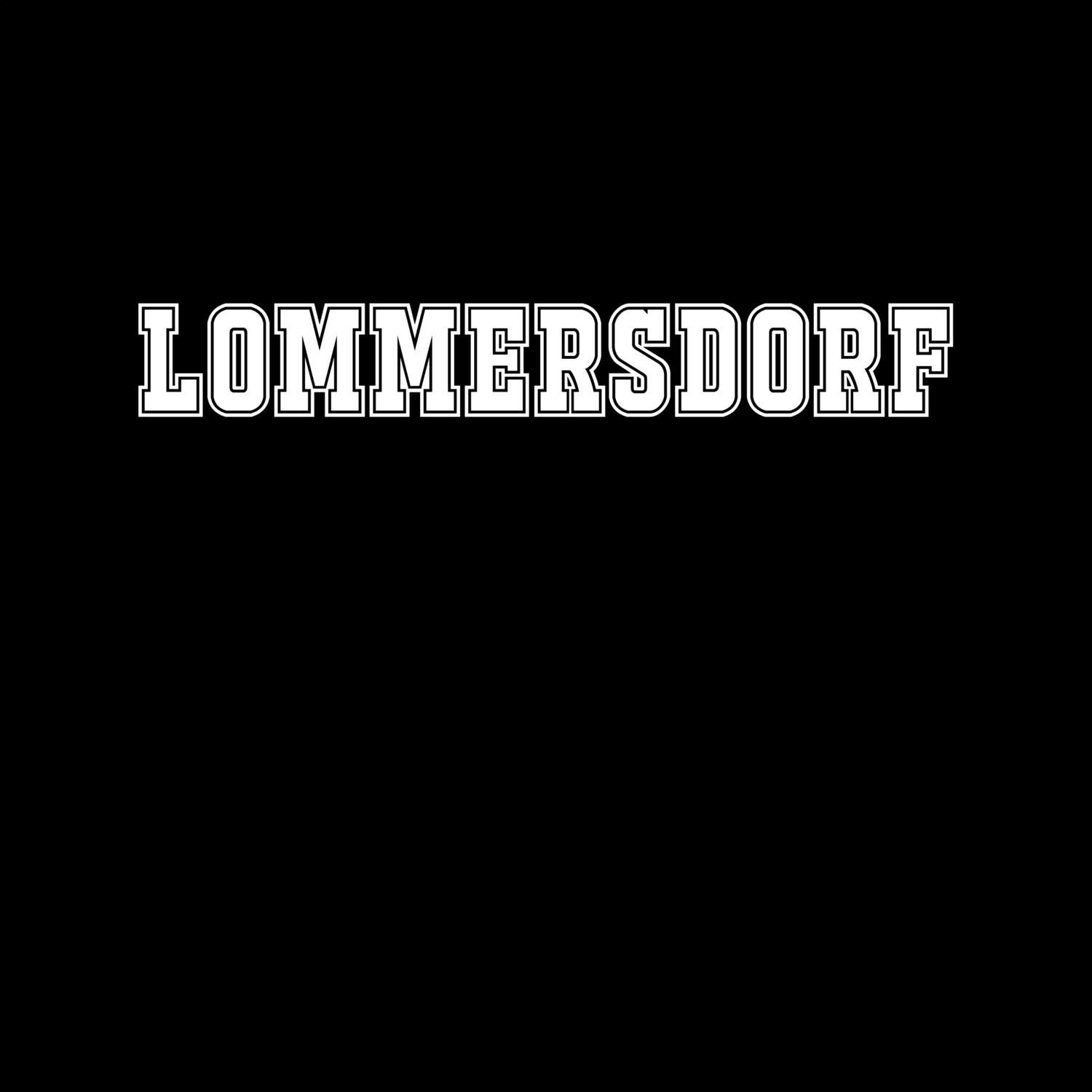 T-Shirt »Classic« für den Ort »Lommersdorf«