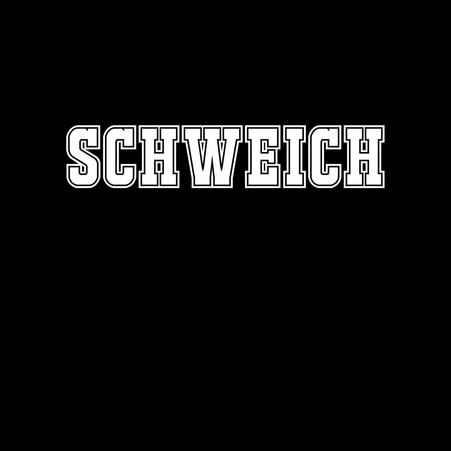 T-Shirt »Classic« für den Ort »Schweich«