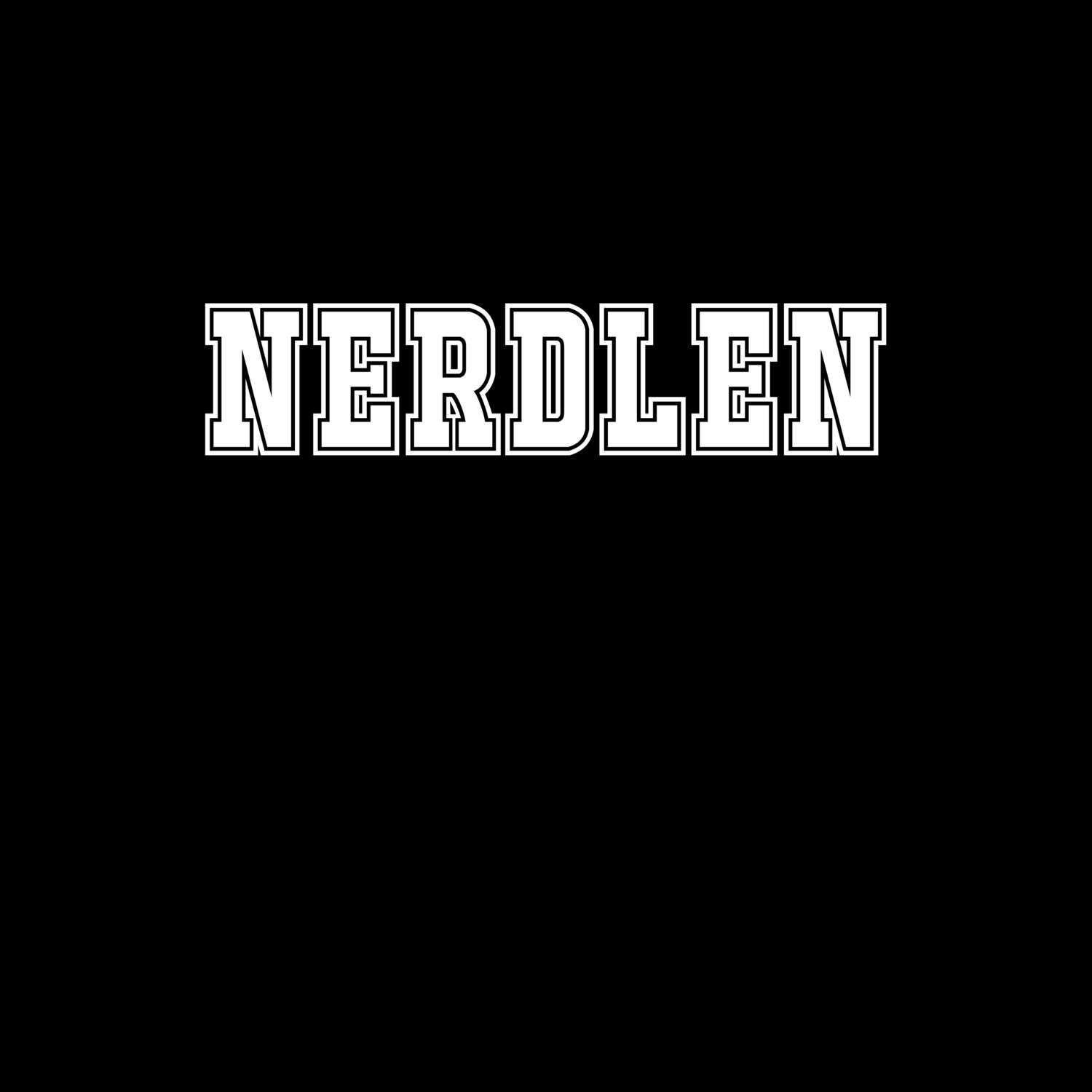 T-Shirt »Classic« für den Ort »Nerdlen«