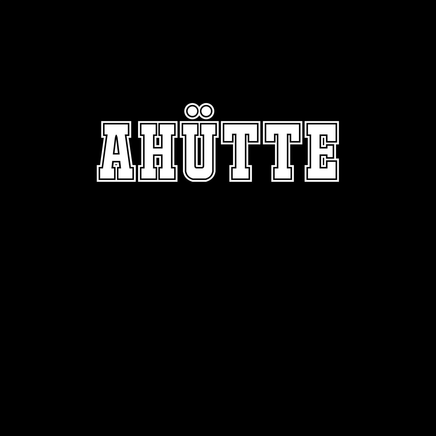 Ahütte T-Shirt »Classic«