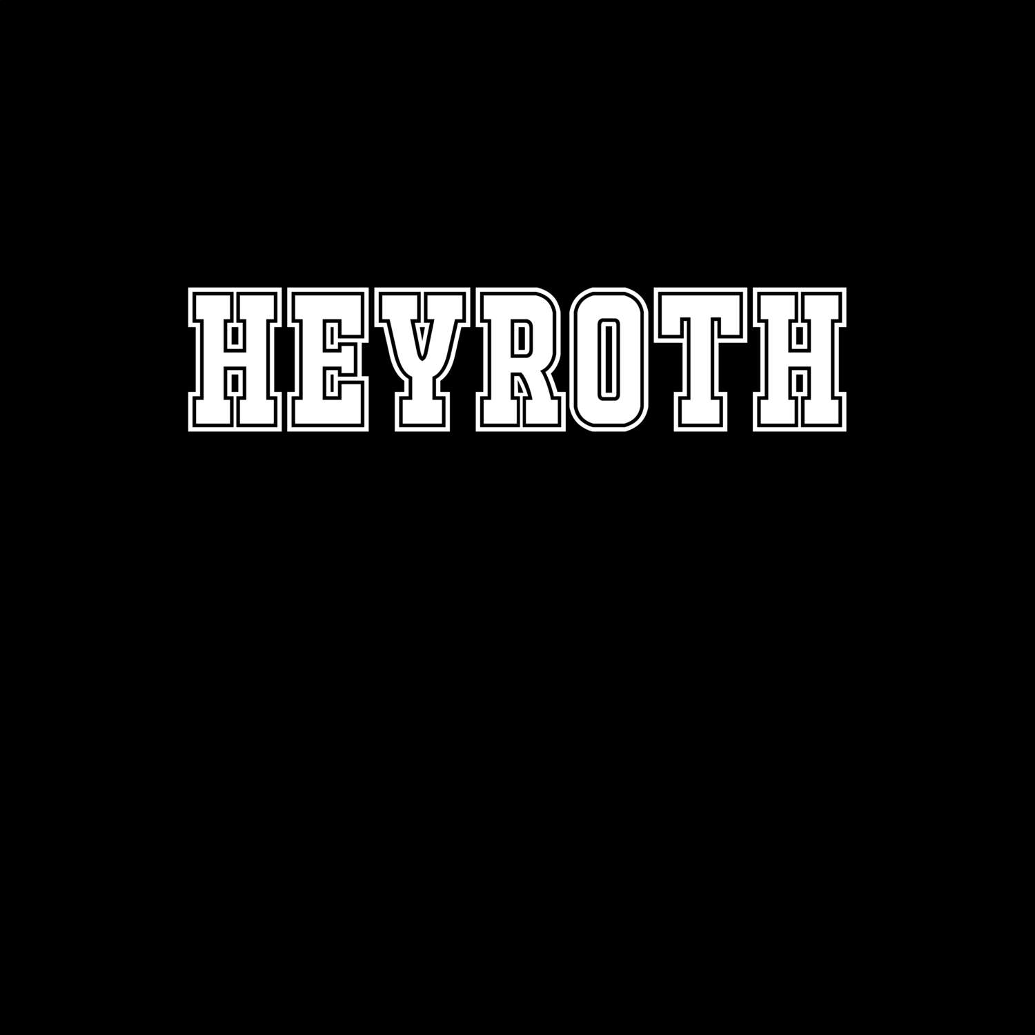 Heyroth T-Shirt »Classic«