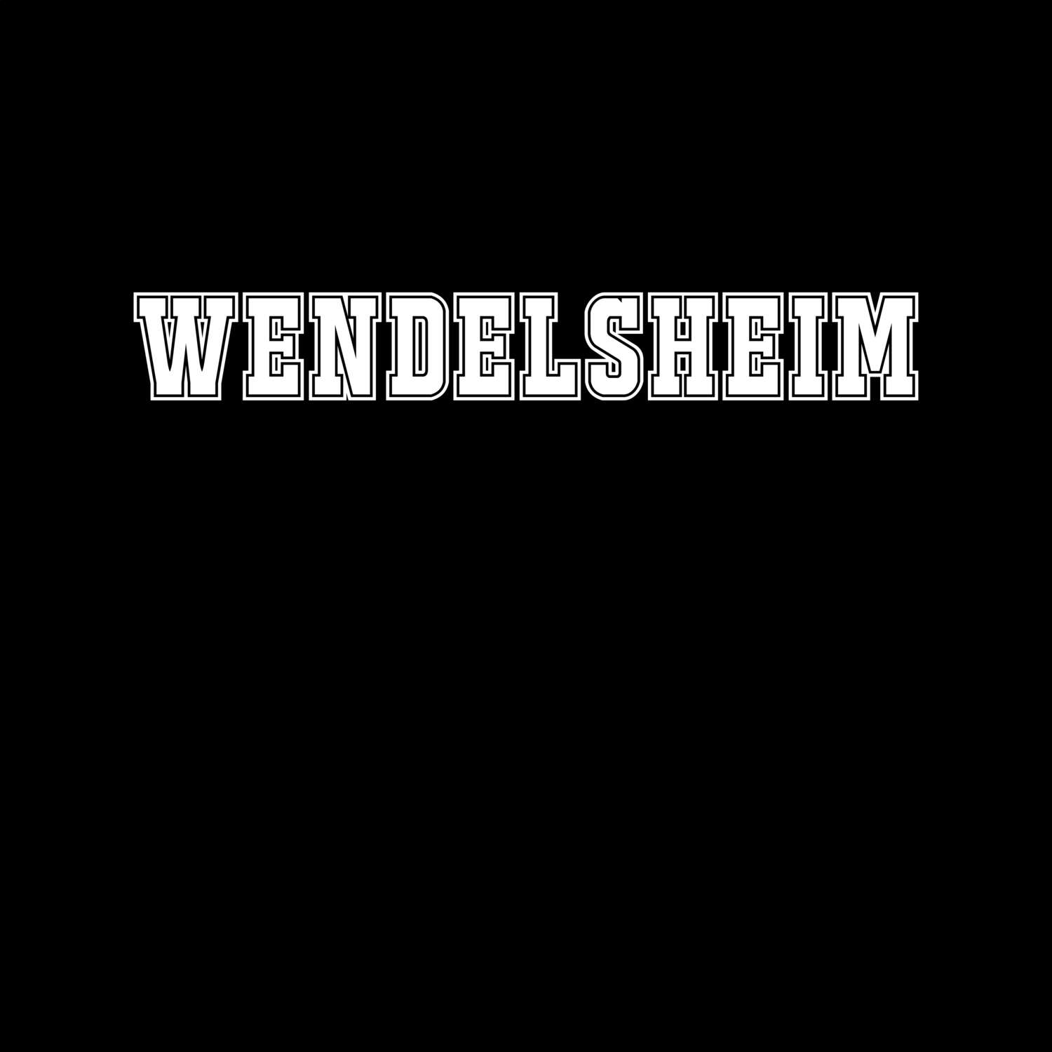 T-Shirt »Classic« für den Ort »Wendelsheim«