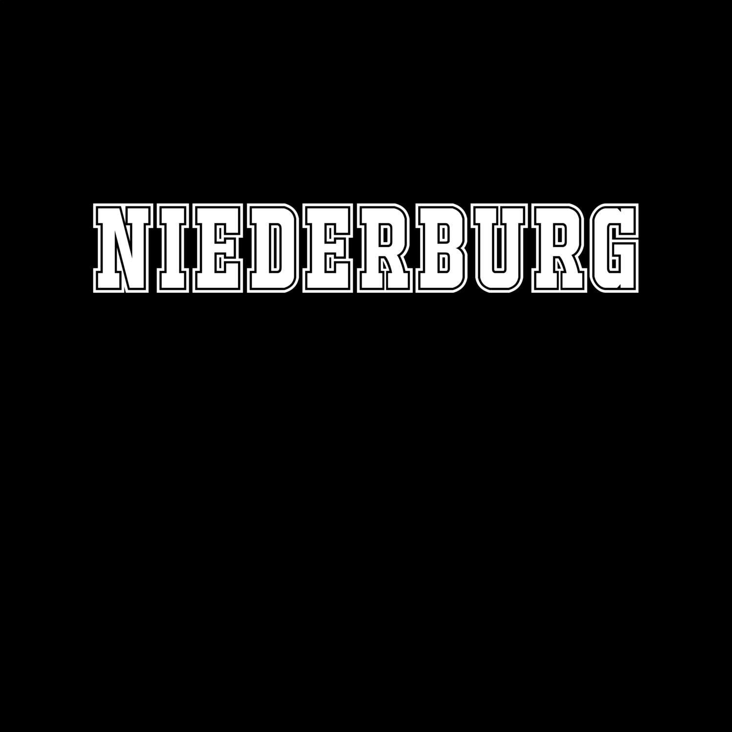 Niederburg T-Shirt »Classic«