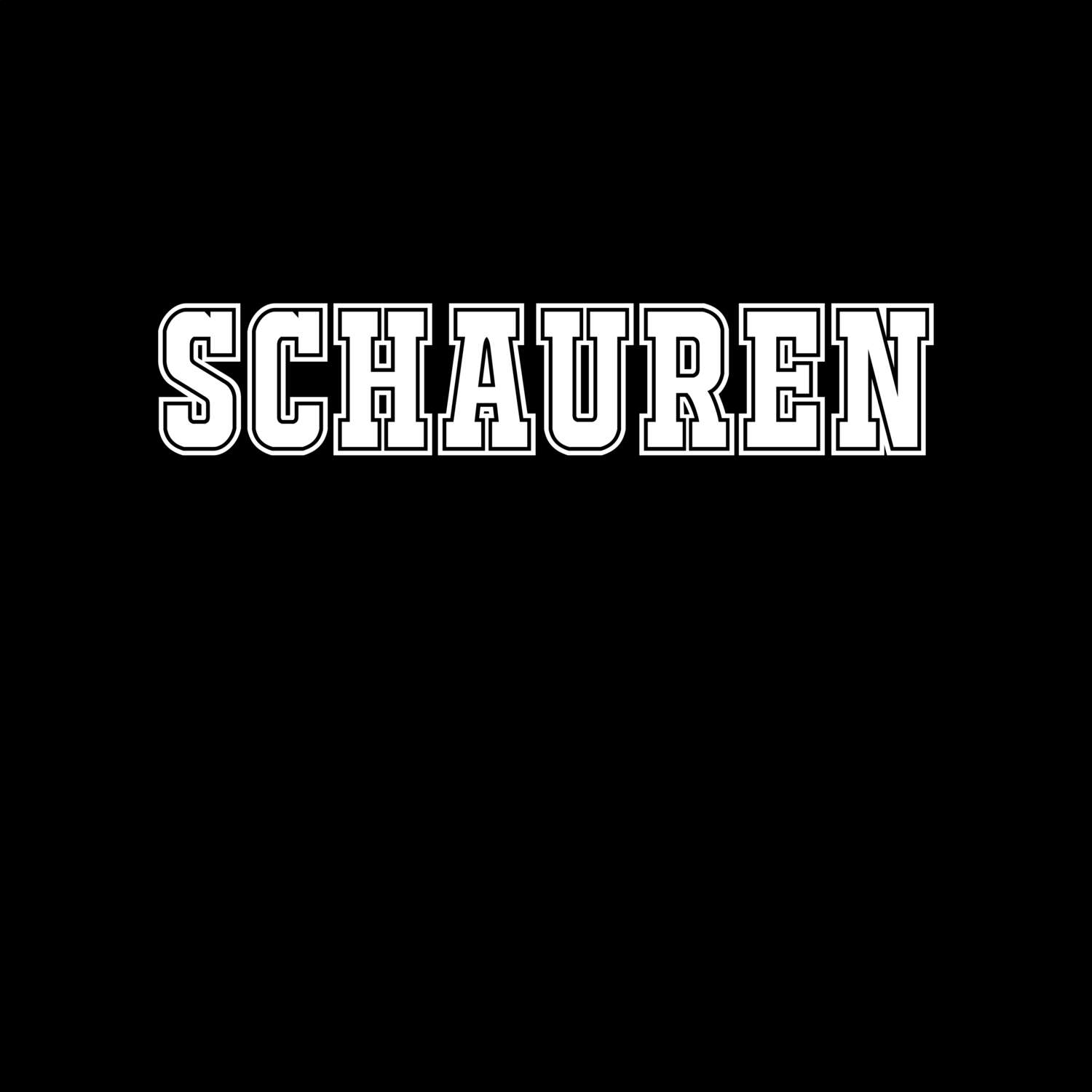 T-Shirt »Classic« für den Ort »Schauren«