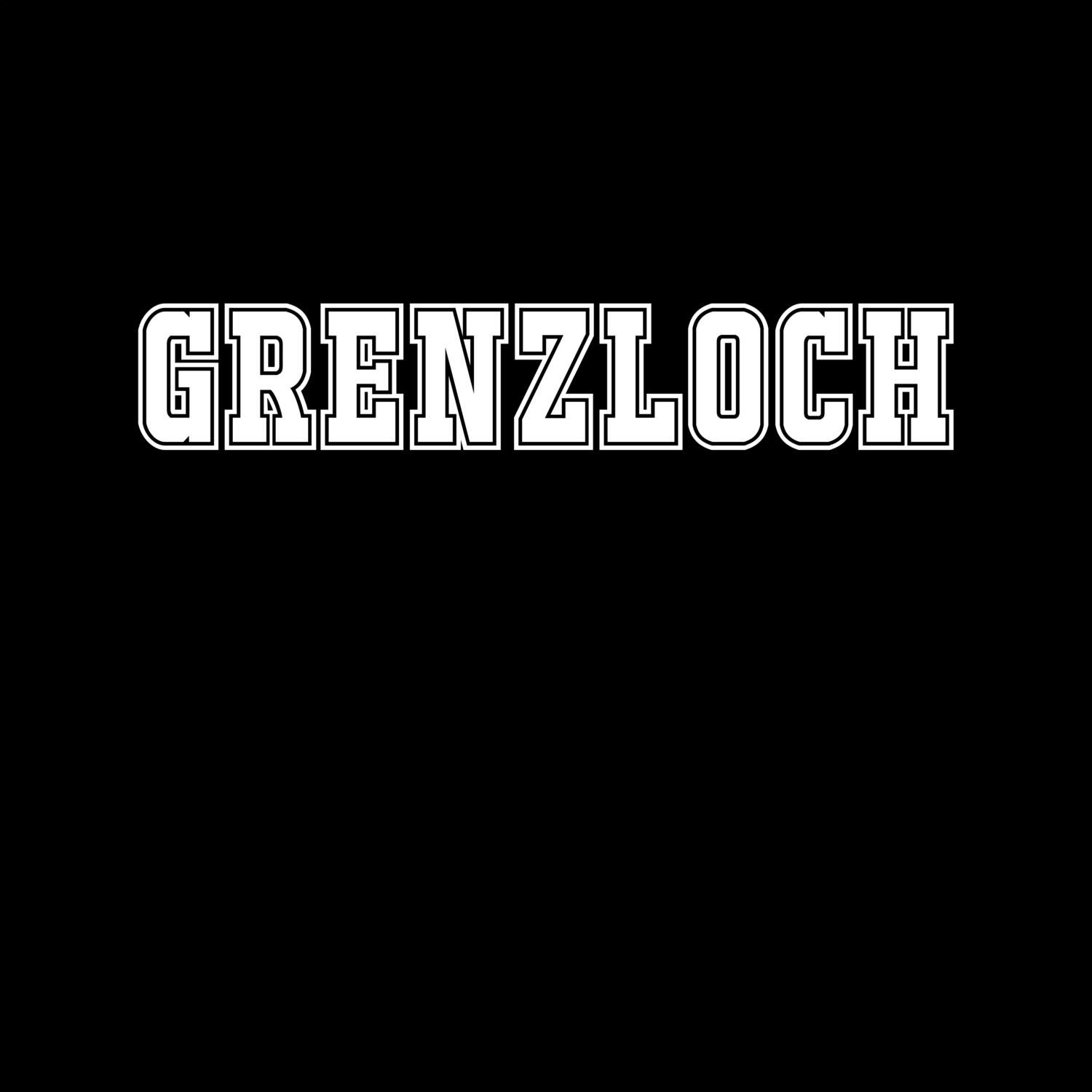 T-Shirt »Classic« für den Ort »Grenzloch«