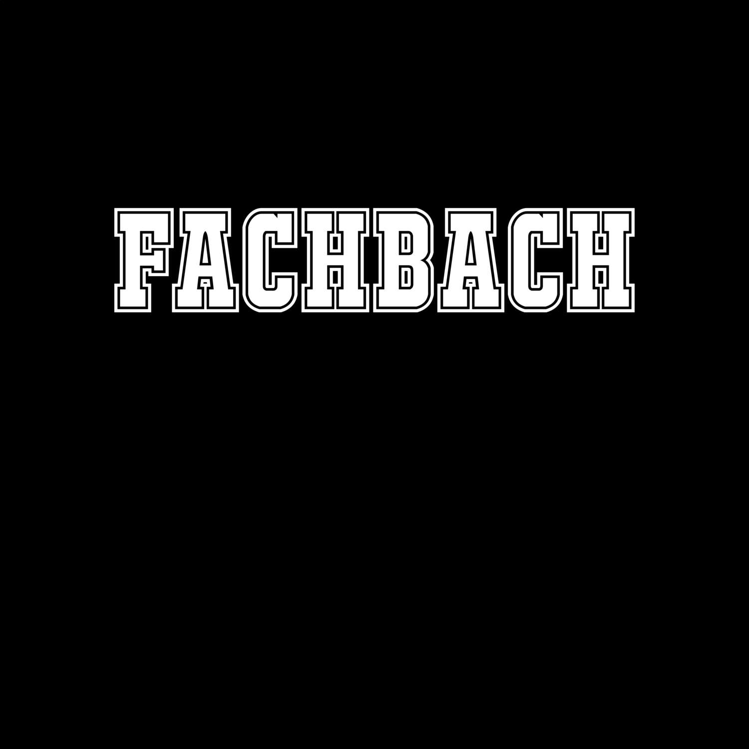 Fachbach T-Shirt »Classic«