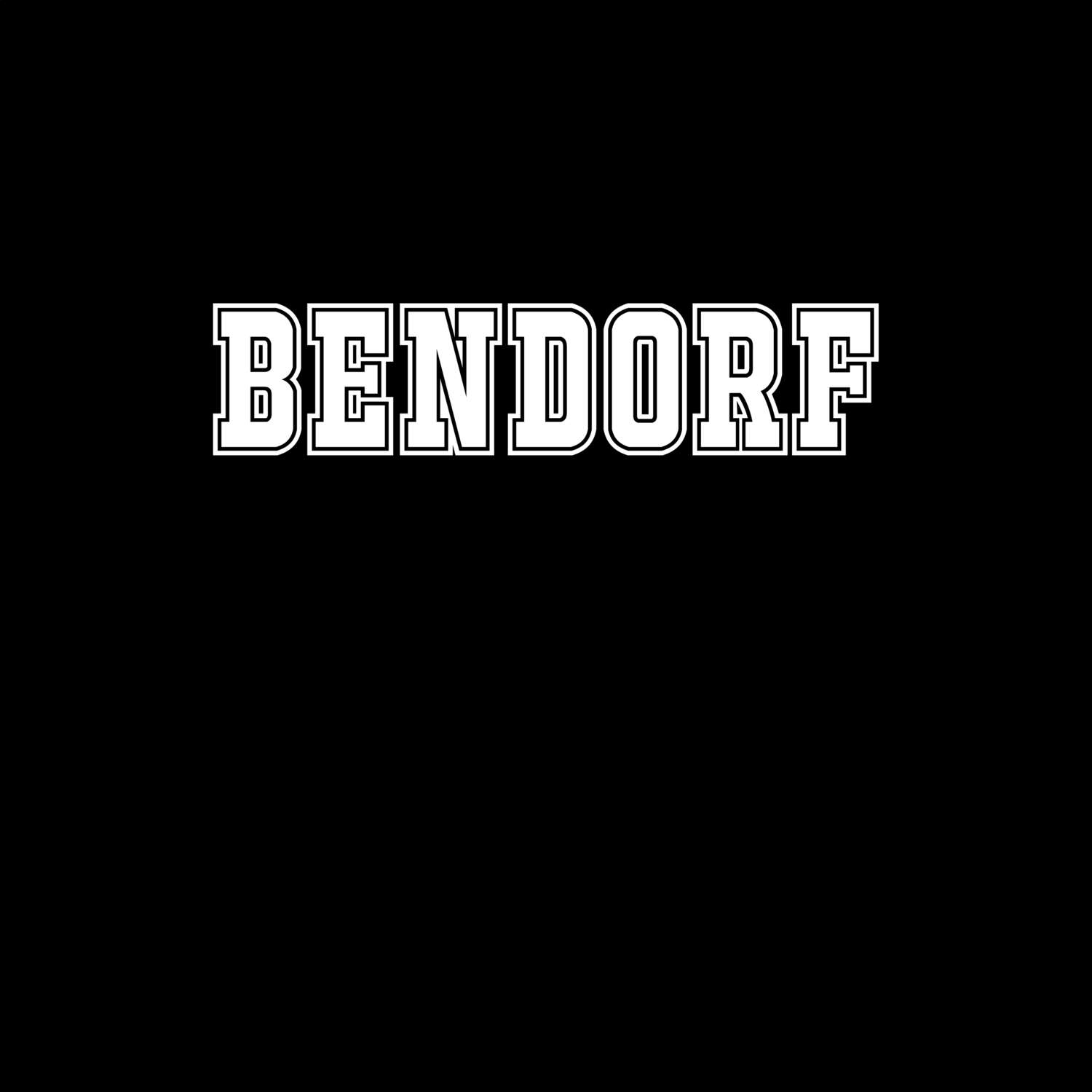 T-Shirt »Classic« für den Ort »Bendorf«