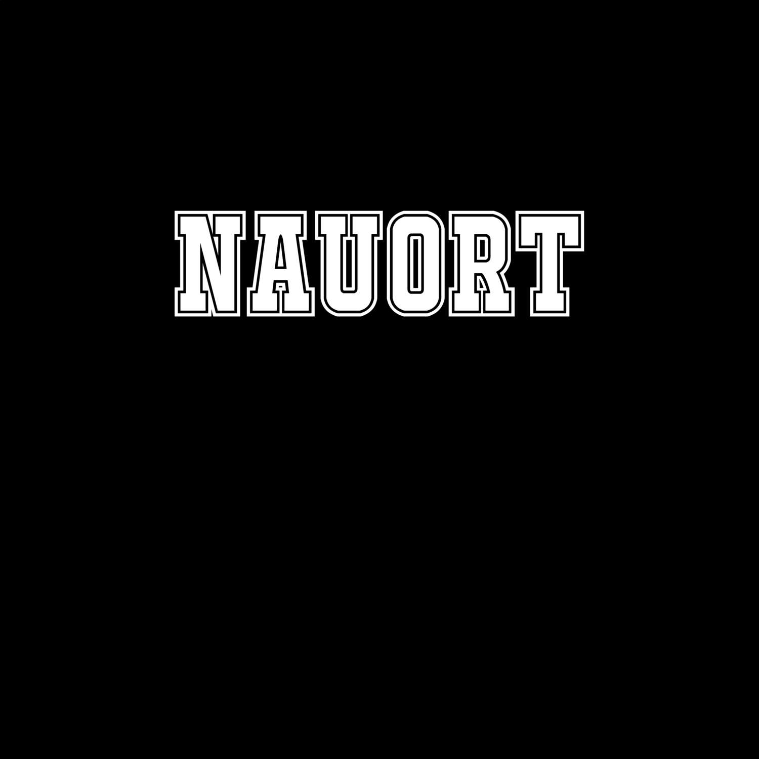 T-Shirt »Classic« für den Ort »Nauort«