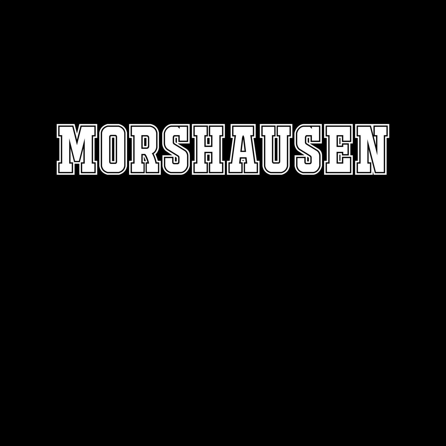 T-Shirt »Classic« für den Ort »Morshausen«