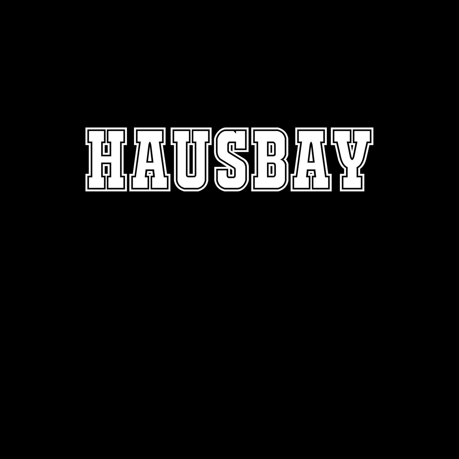 T-Shirt »Classic« für den Ort »Hausbay«