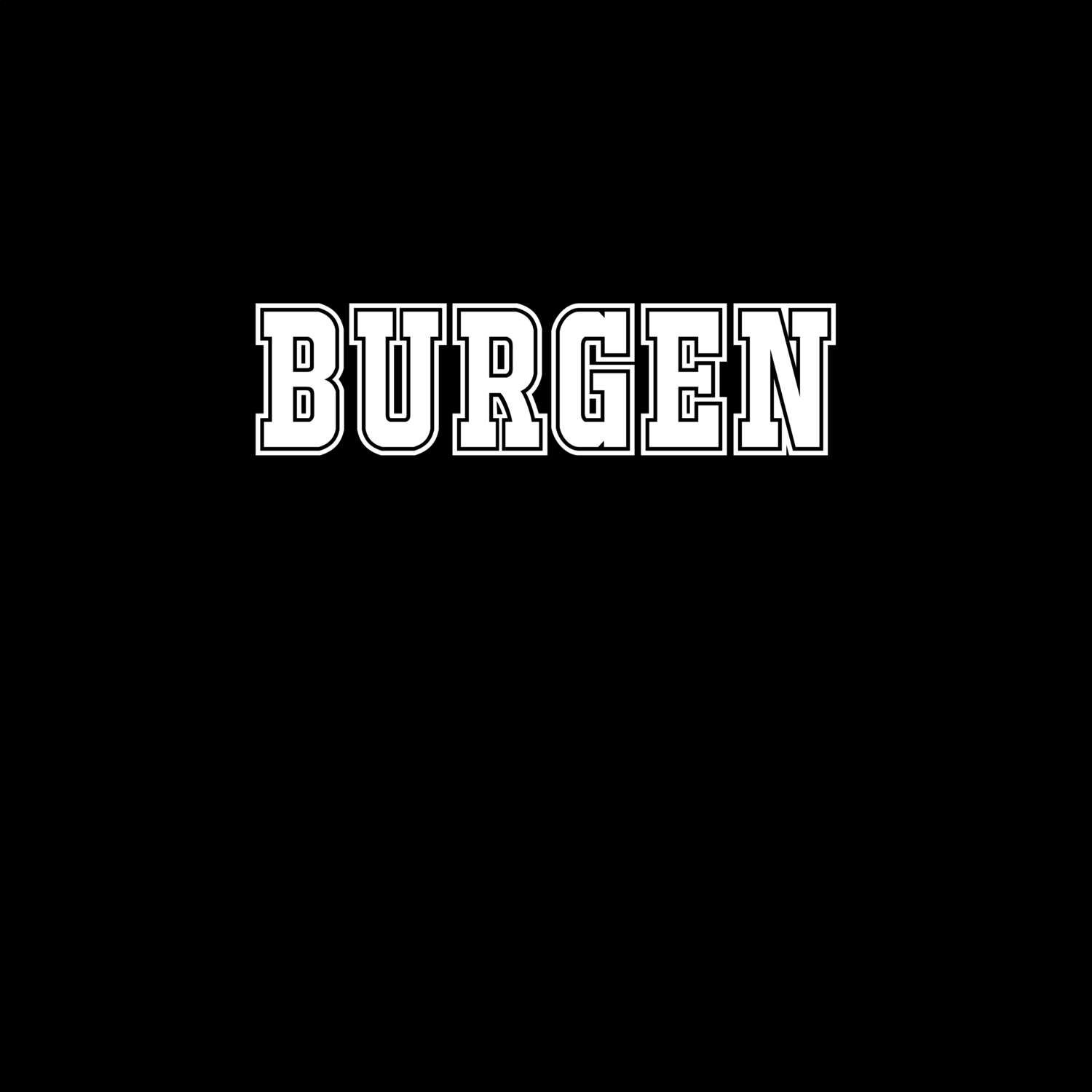 Burgen T-Shirt »Classic«