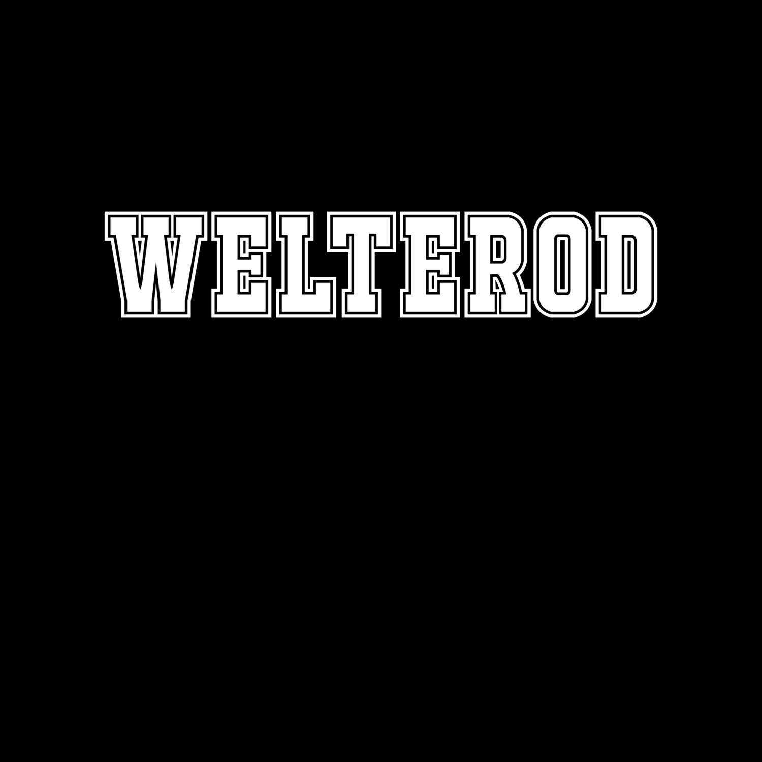 Welterod T-Shirt »Classic«