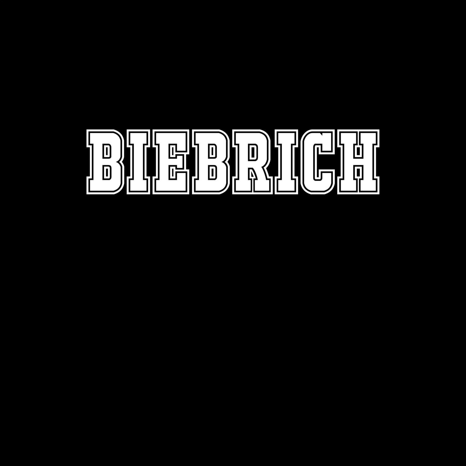 T-Shirt »Classic« für den Ort »Biebrich«