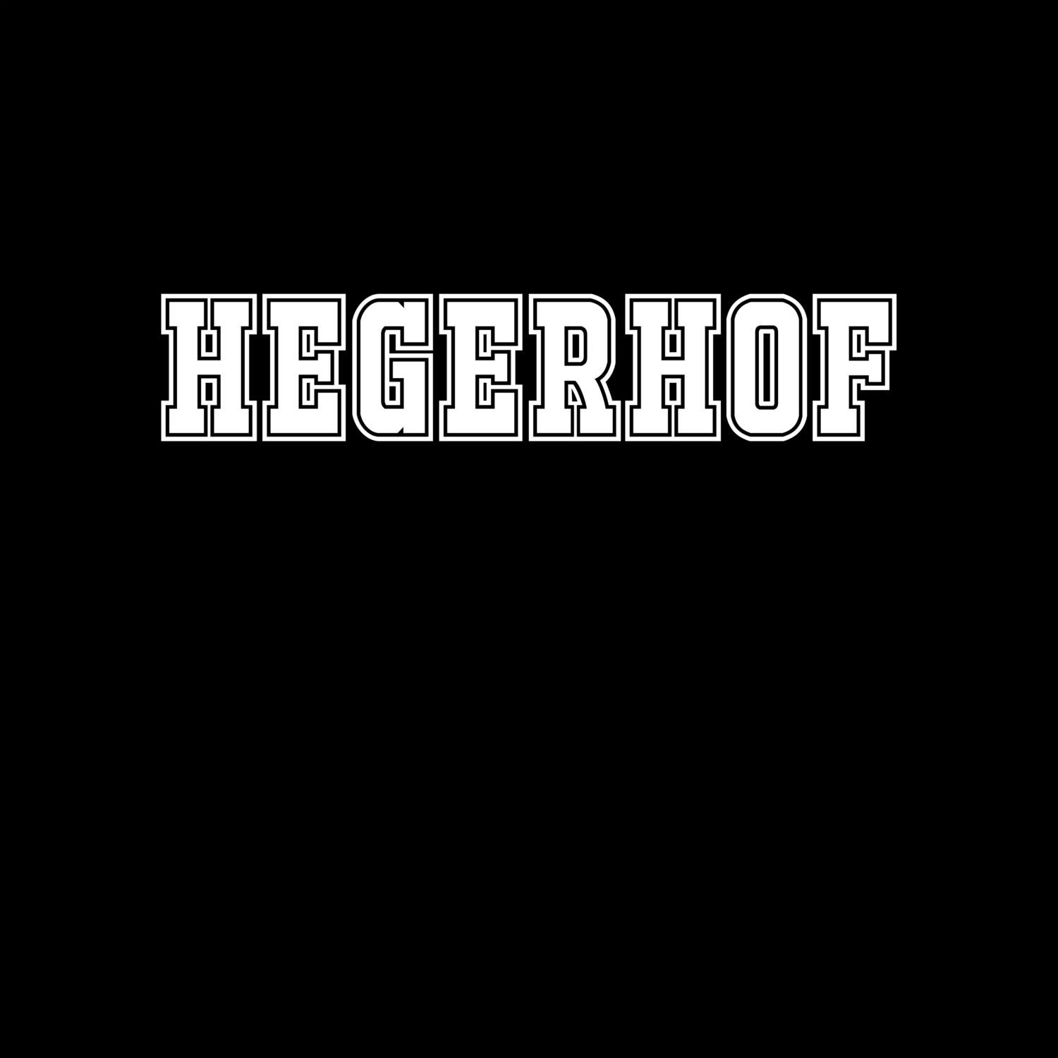 Hegerhof T-Shirt »Classic«