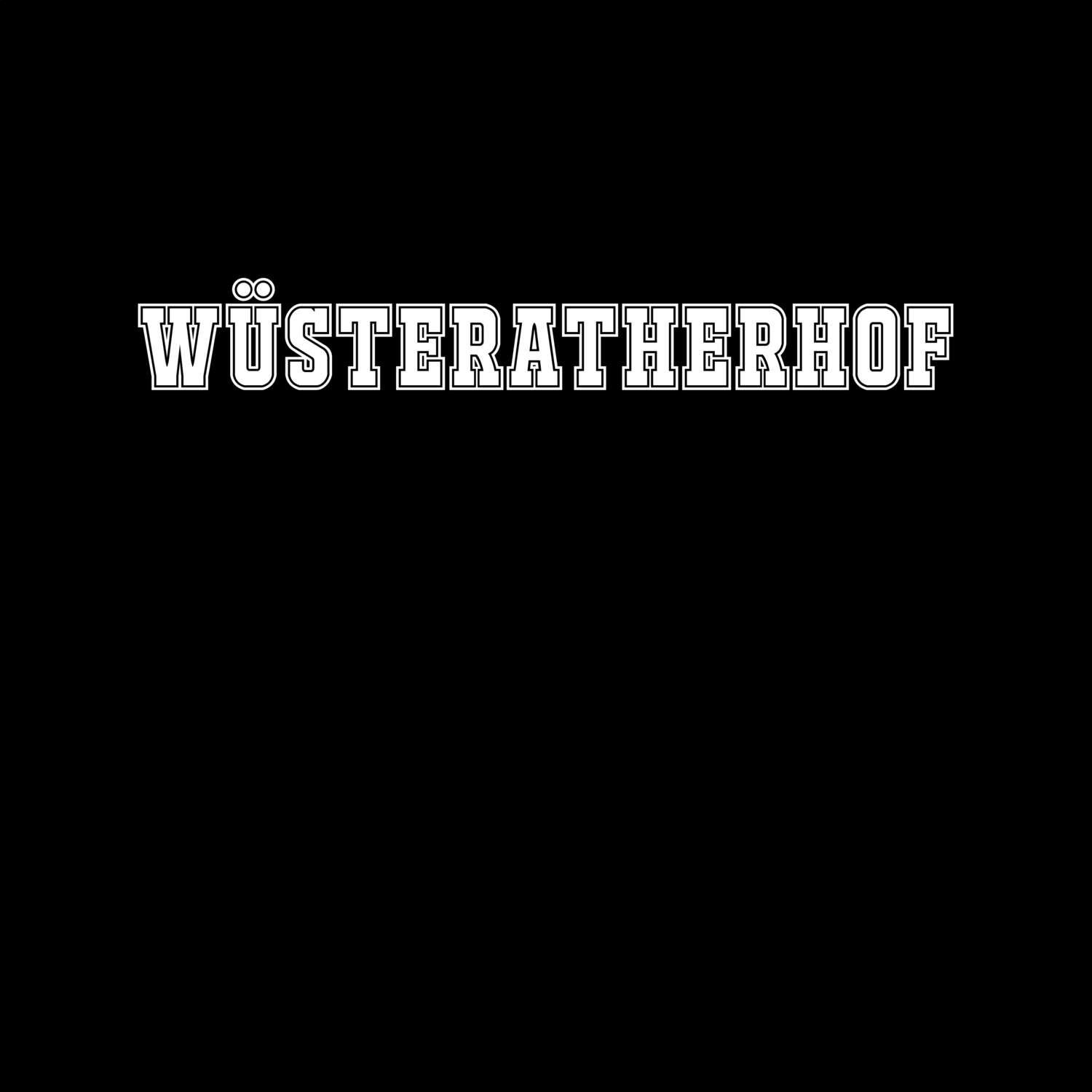 Wüsteratherhof T-Shirt »Classic«