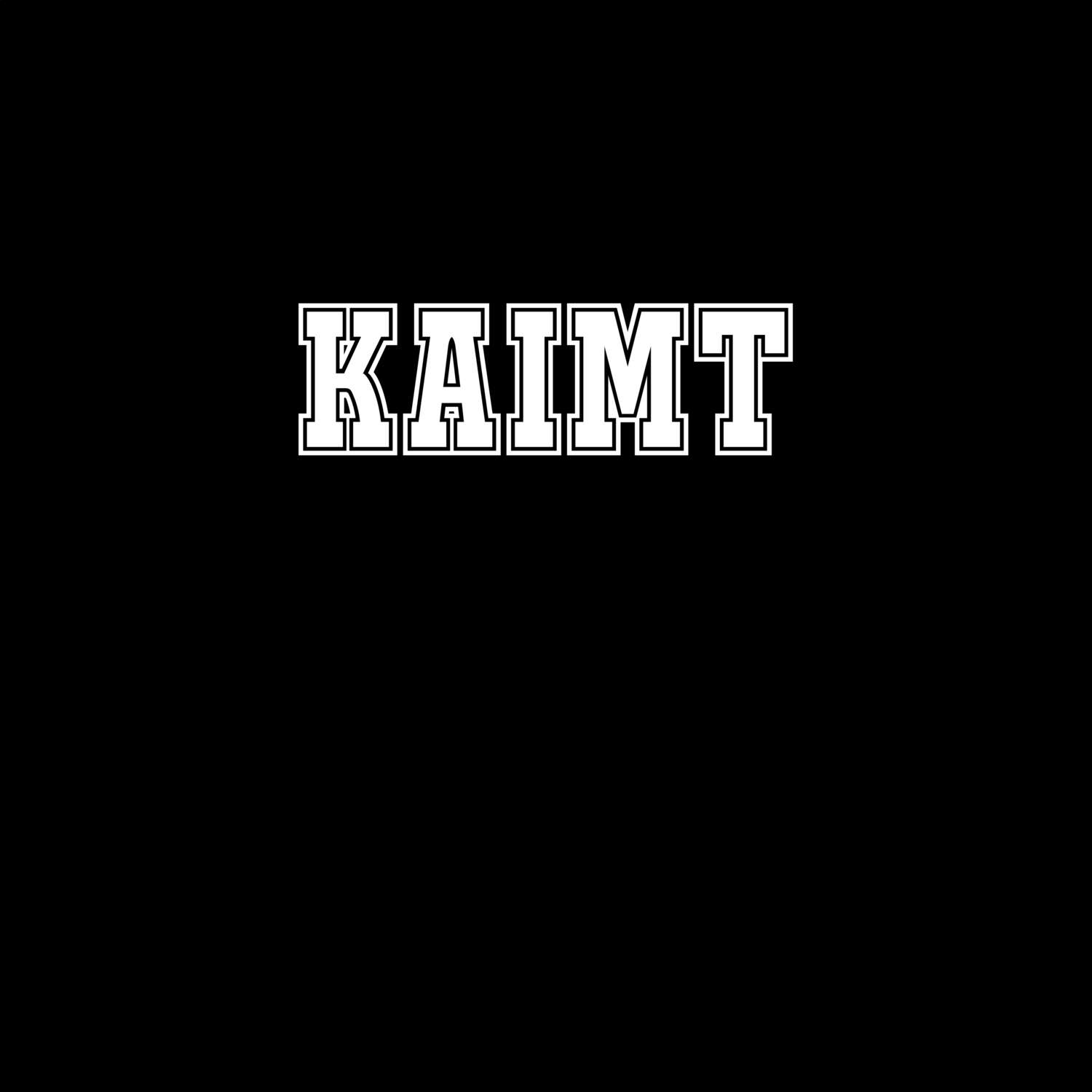 T-Shirt »Classic« für den Ort »Kaimt«