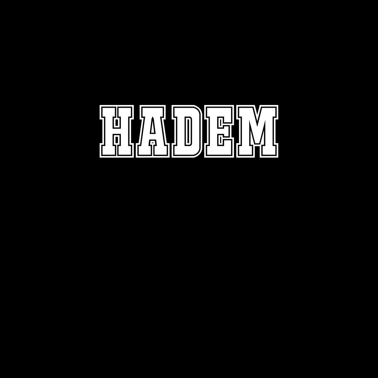Hadem T-Shirt »Classic«