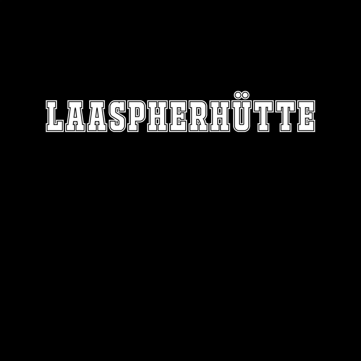 Laaspherhütte T-Shirt »Classic«