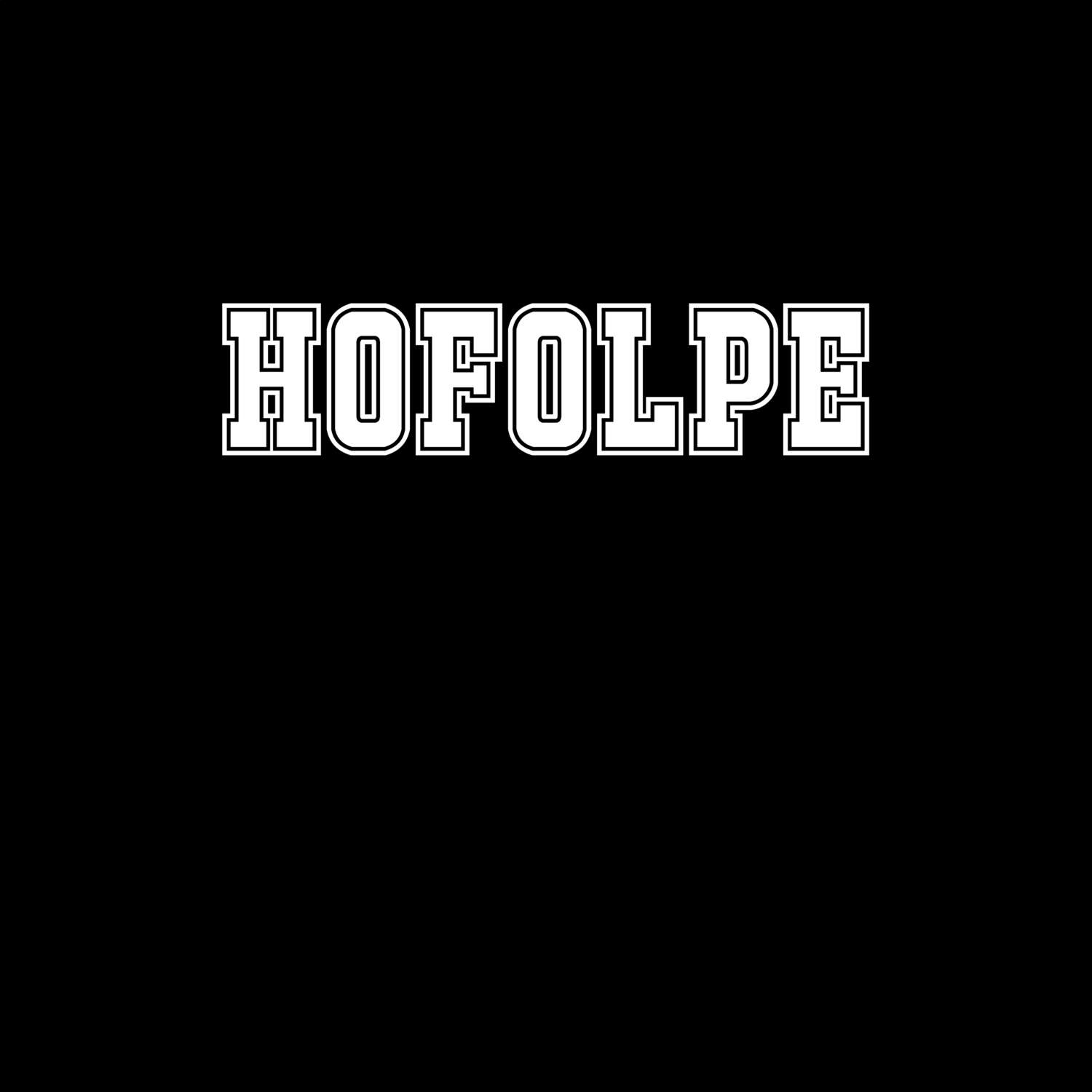 Hofolpe T-Shirt »Classic«
