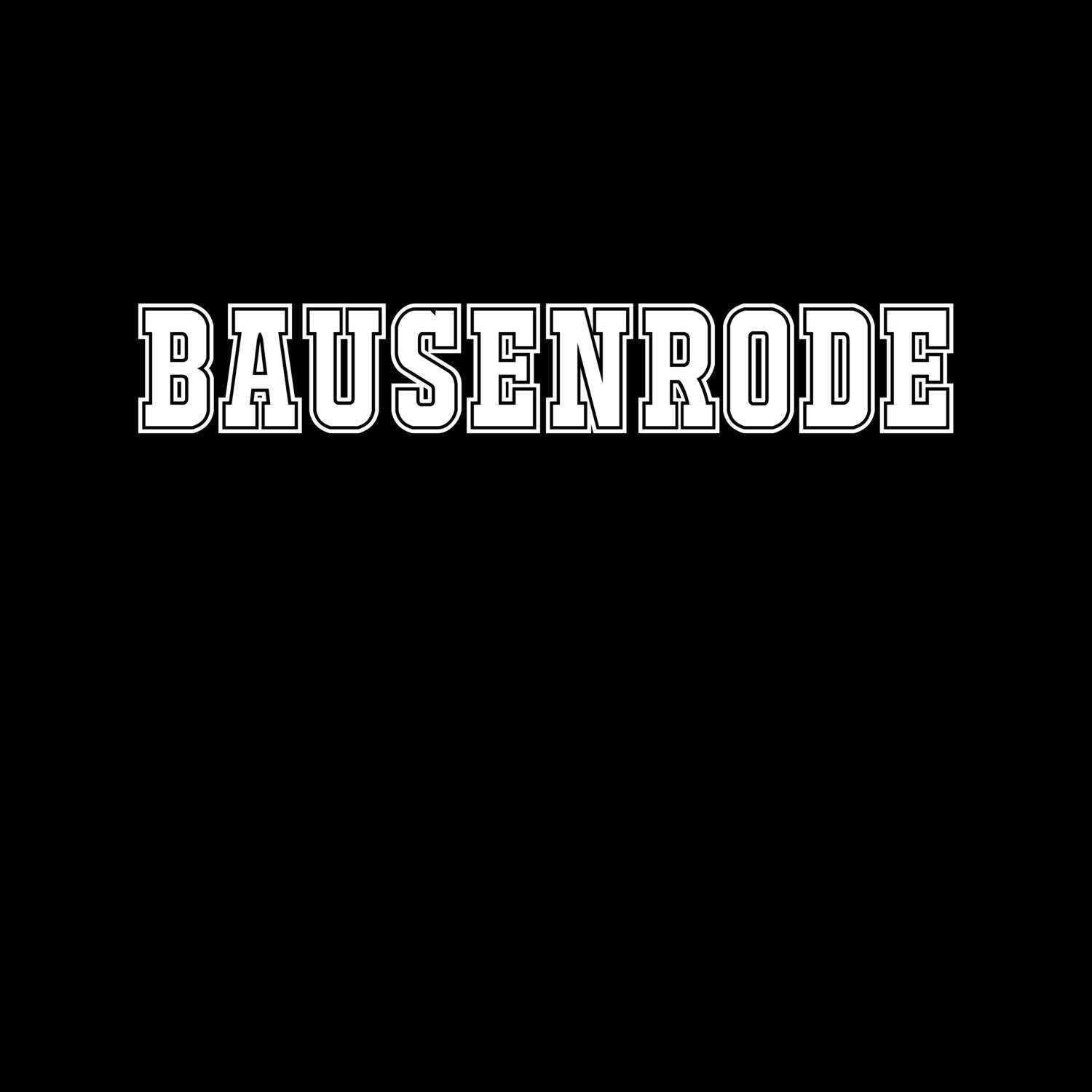 T-Shirt »Classic« für den Ort »Bausenrode«