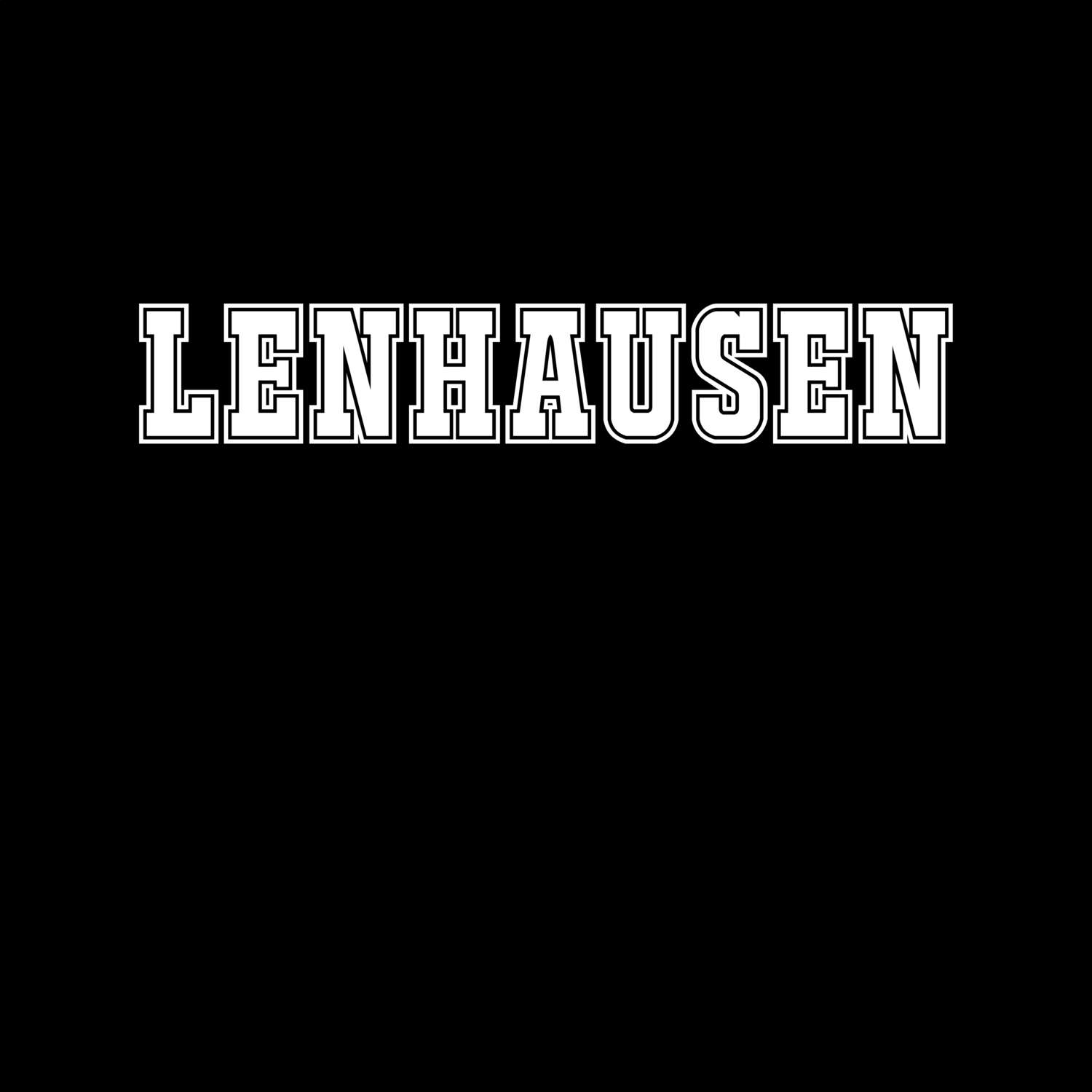 T-Shirt »Classic« für den Ort »Lenhausen«