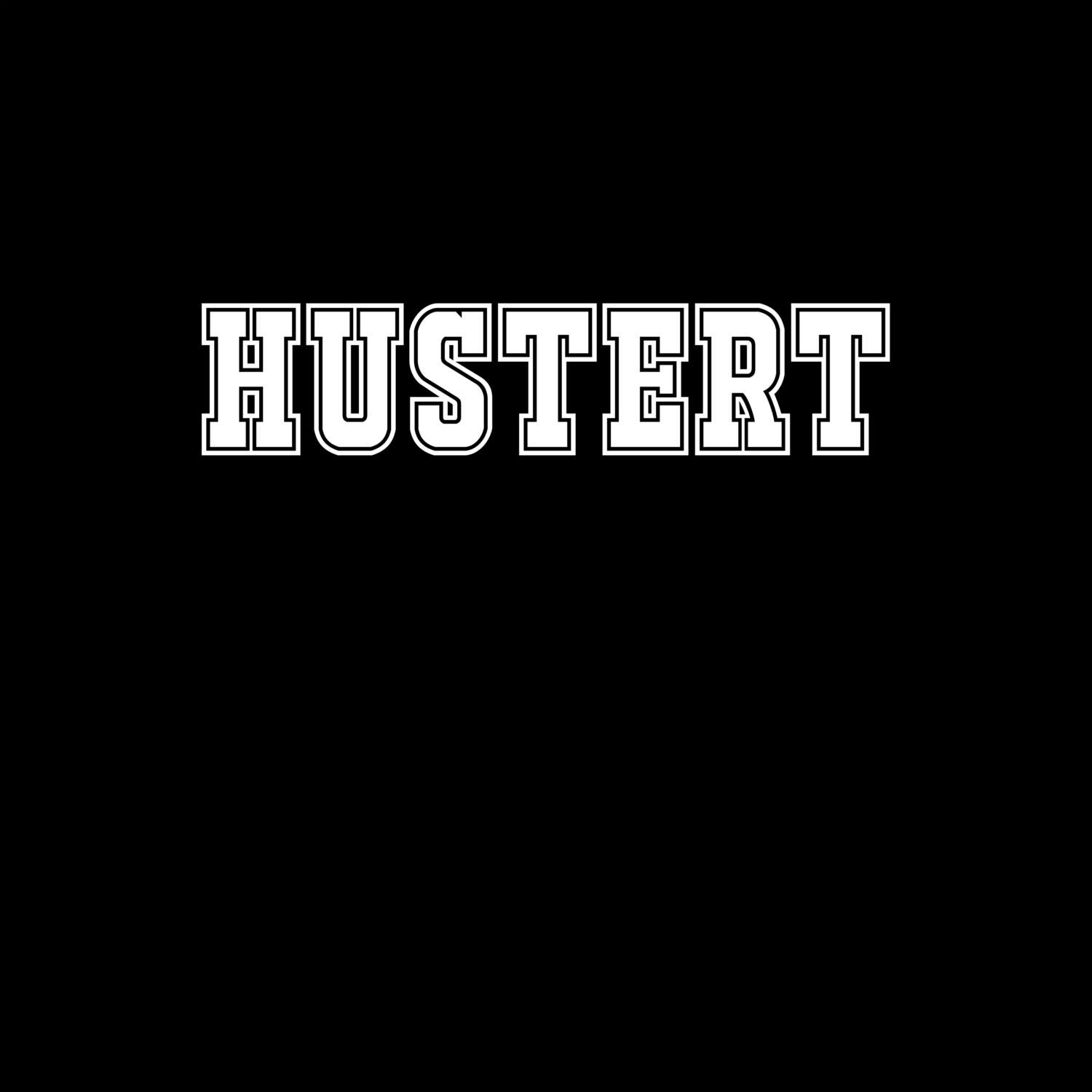 T-Shirt »Classic« für den Ort »Hustert«