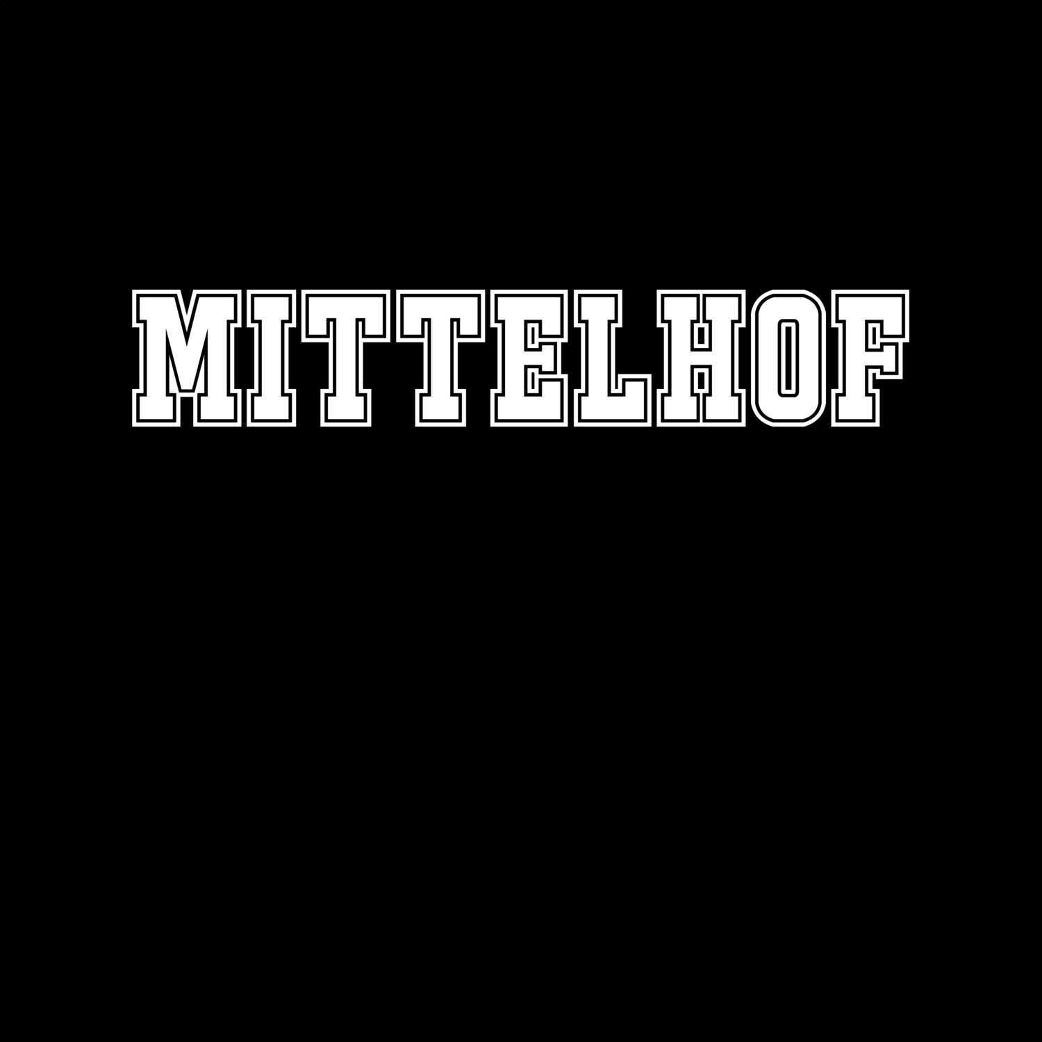 T-Shirt »Classic« für den Ort »Mittelhof«