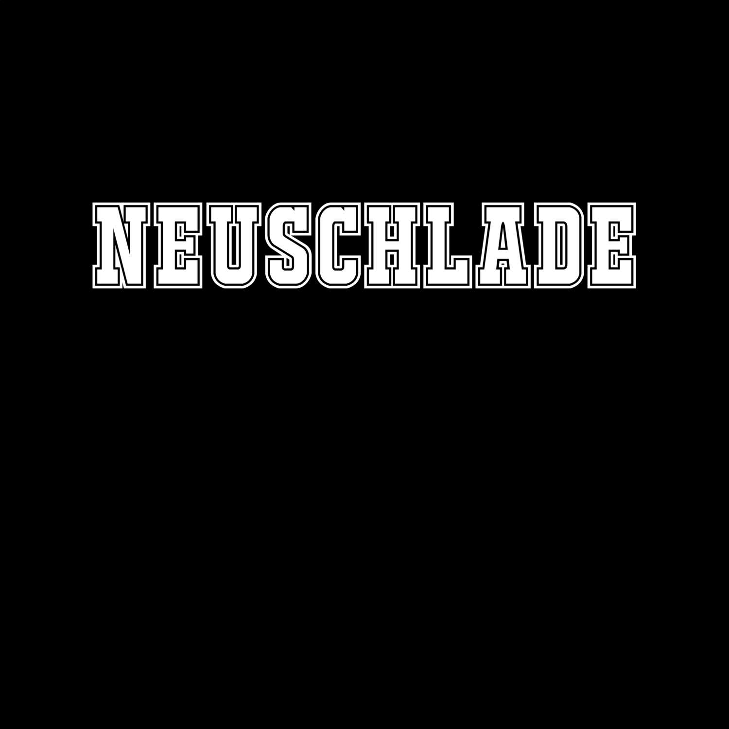 T-Shirt »Classic« für den Ort »Neuschlade«