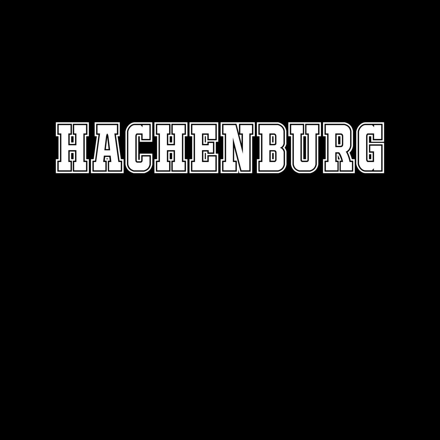 T-Shirt »Classic« für den Ort »Hachenburg«