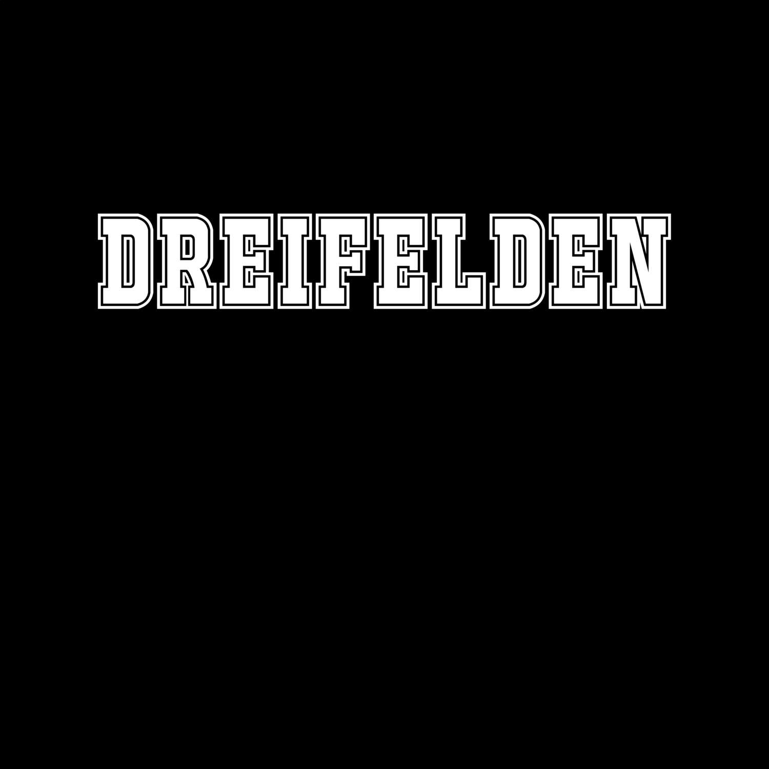 T-Shirt »Classic« für den Ort »Dreifelden«