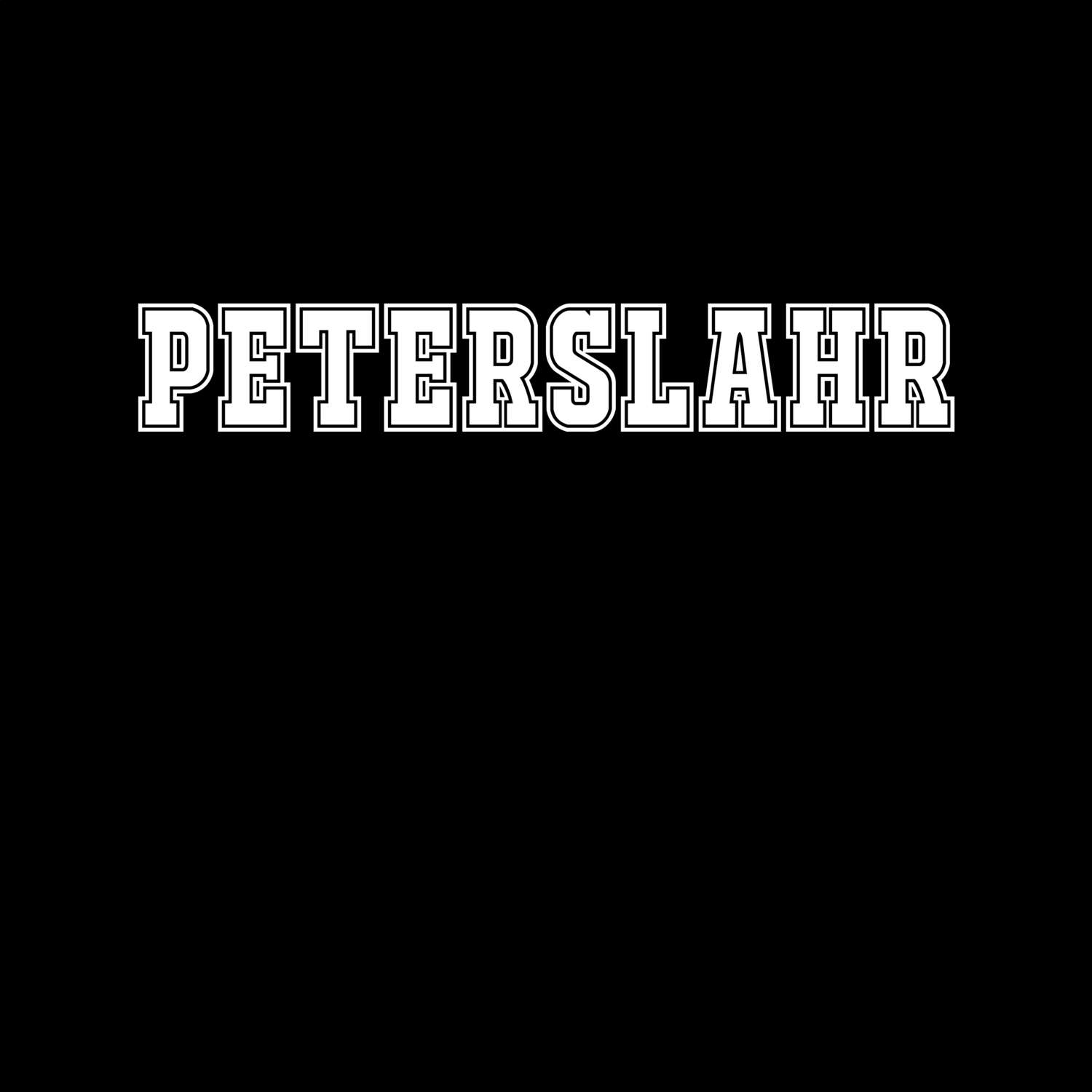 T-Shirt »Classic« für den Ort »Peterslahr«