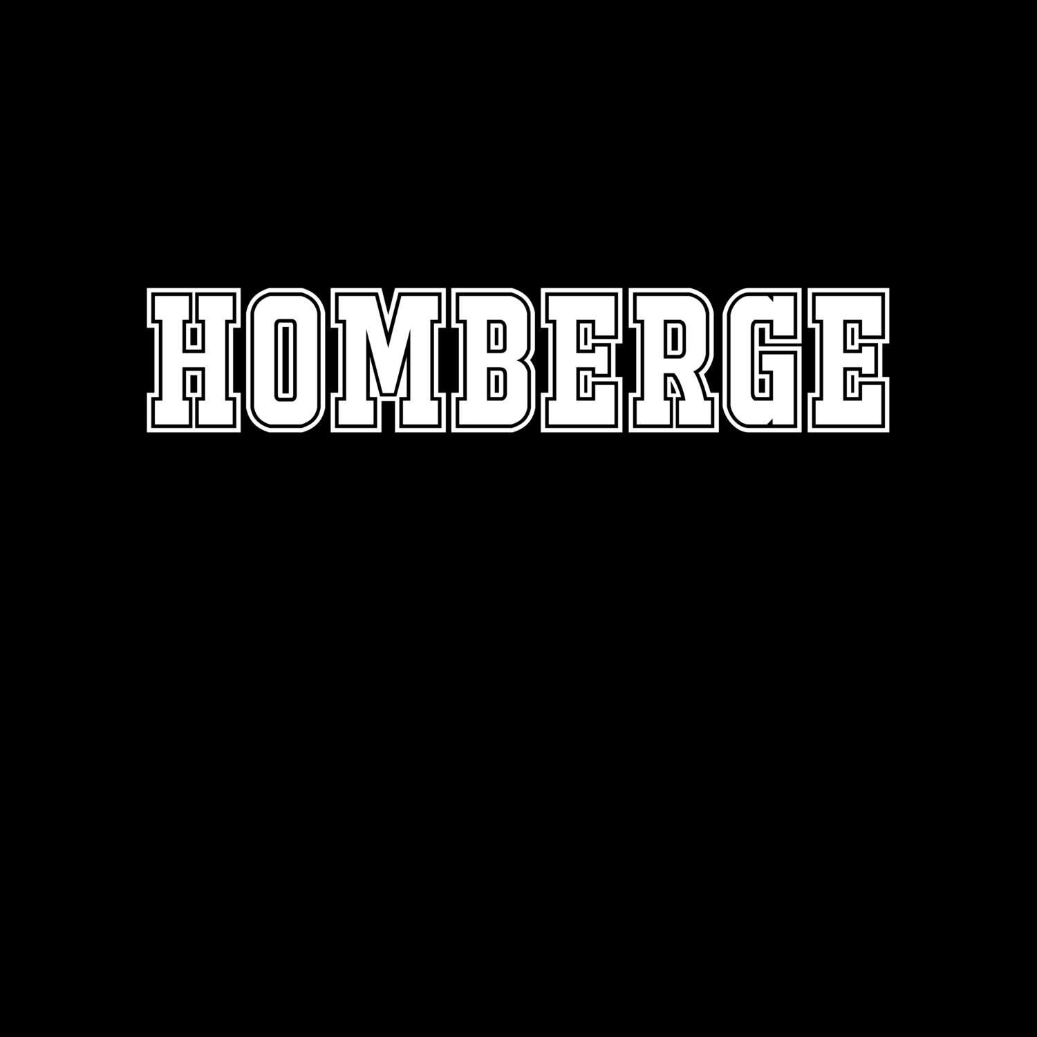 Homberge T-Shirt »Classic«