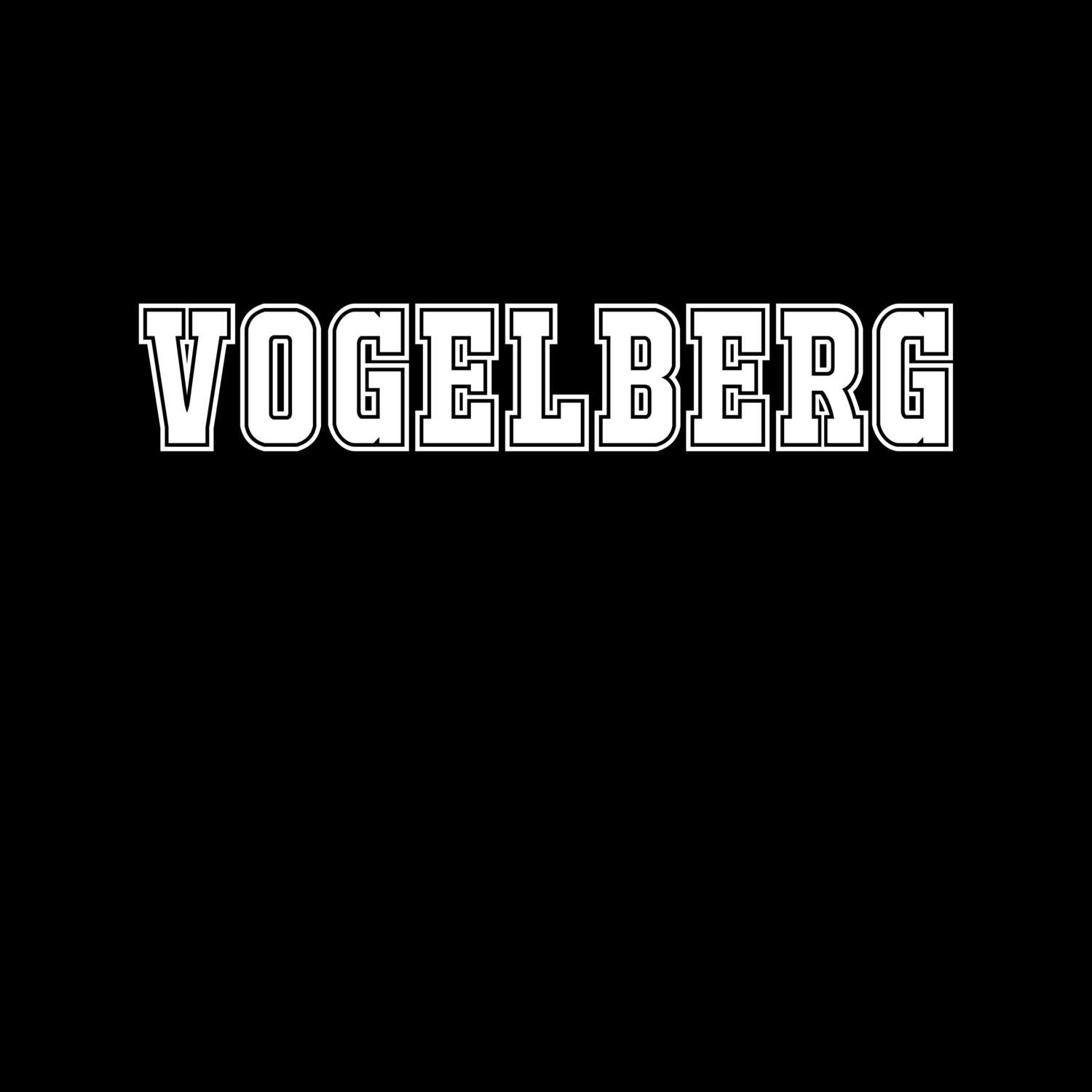 T-Shirt »Classic« für den Ort »Vogelberg«