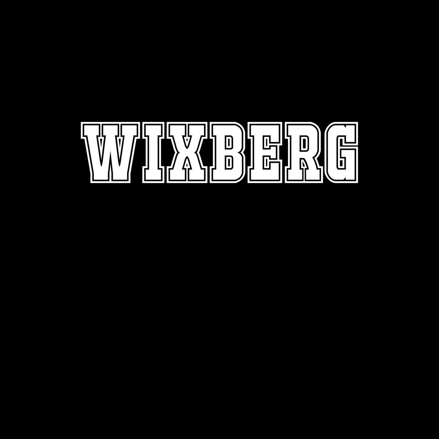 T-Shirt »Classic« für den Ort »Wixberg«