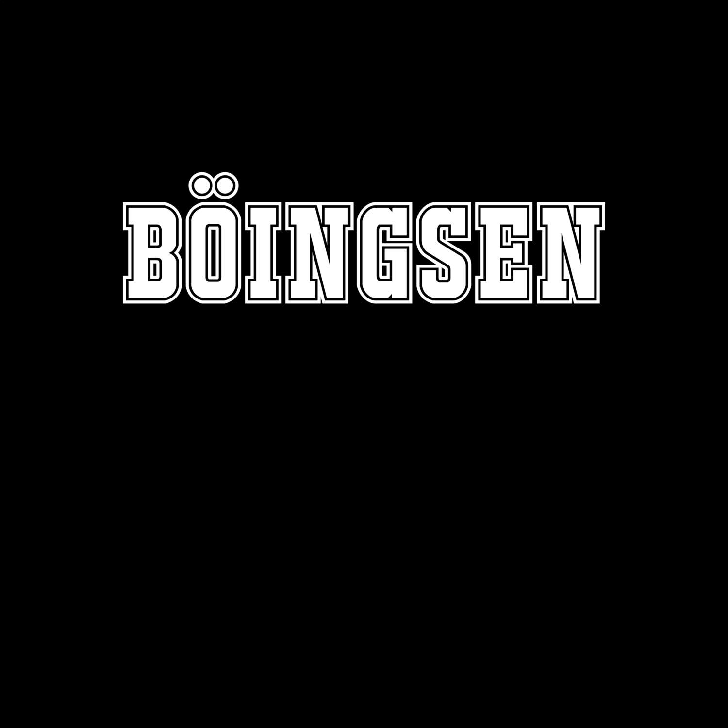 T-Shirt »Classic« für den Ort »Böingsen«