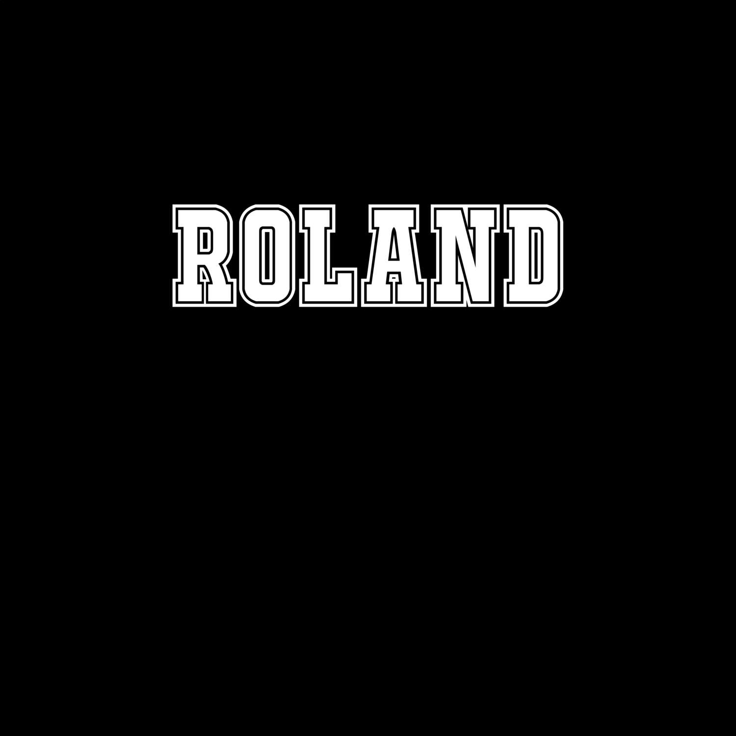 T-Shirt »Classic« für den Ort »Roland«